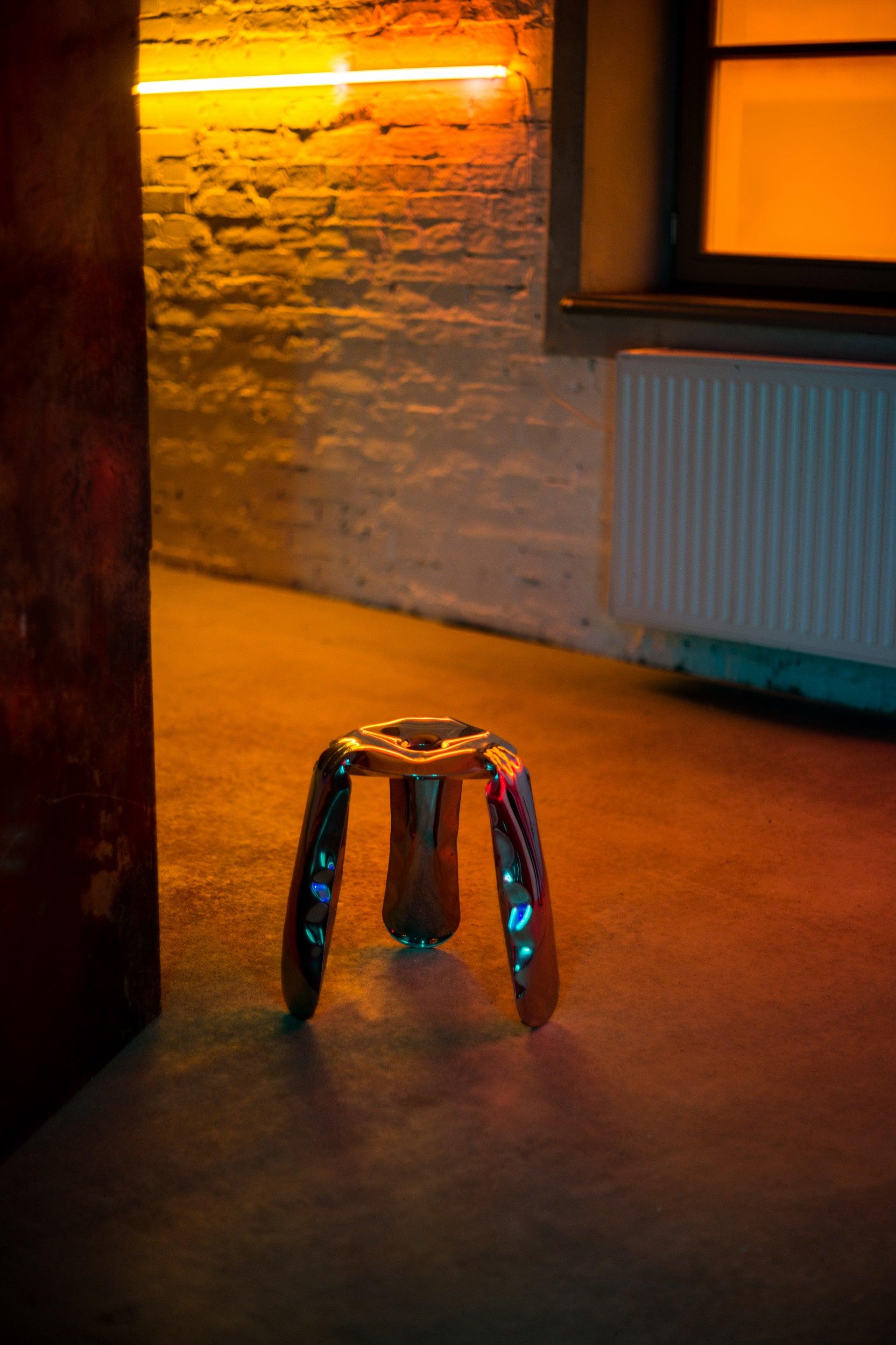 Stołek PLOPP inox Zieta Studio Eye on Design