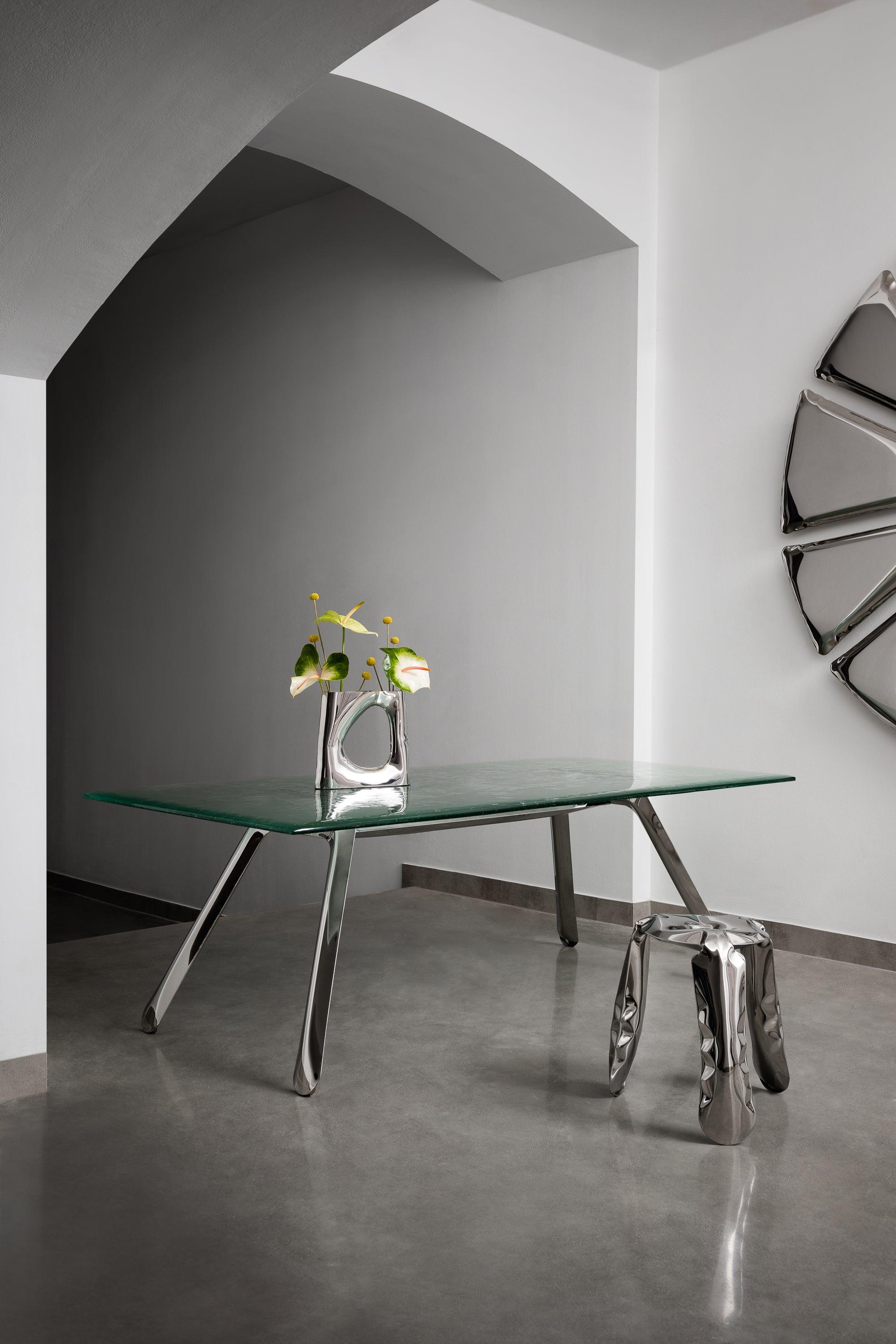 Stołek PLOPP inox Zieta Studio Eye on Design