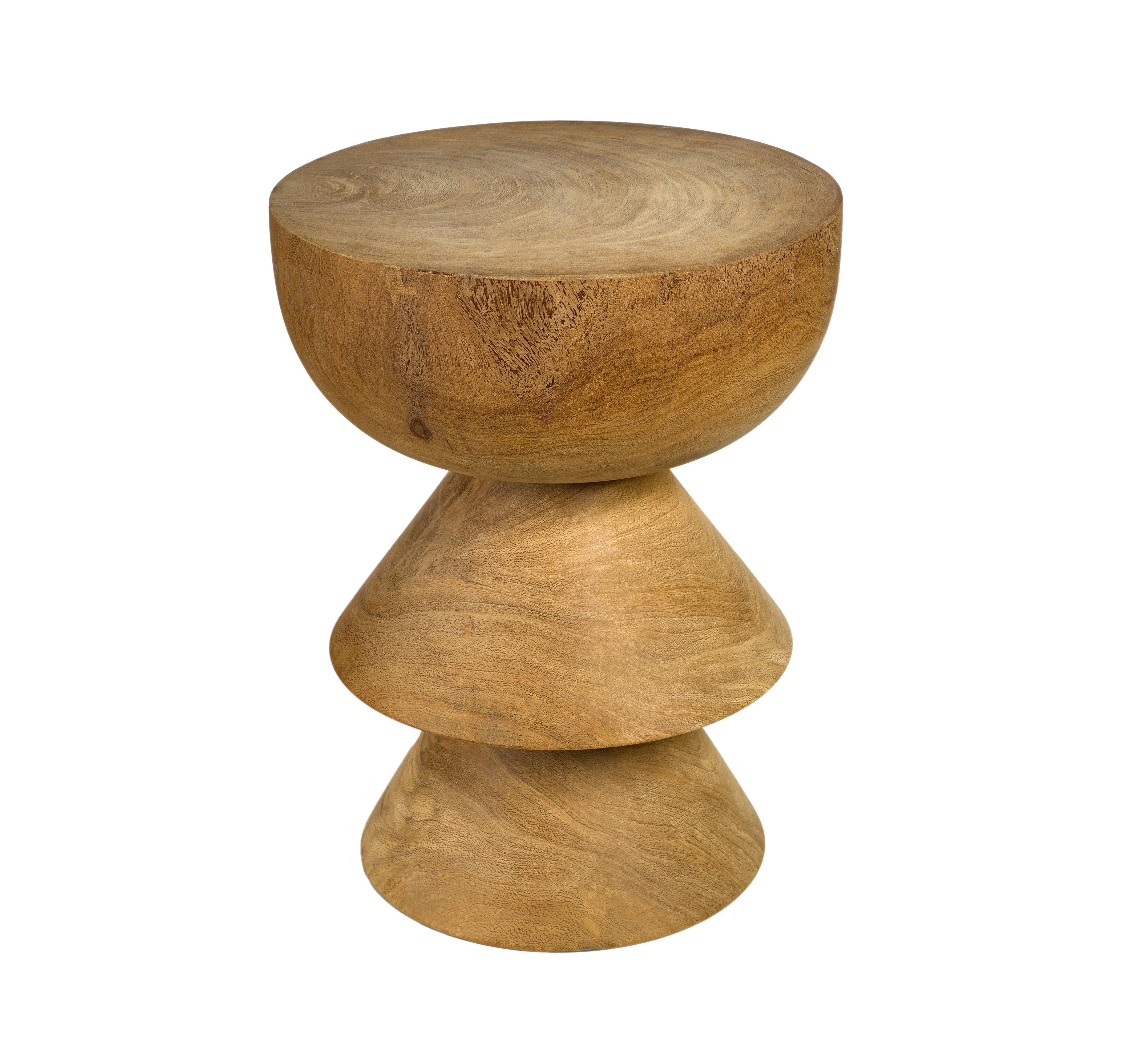 Stołek SHORT SKIRT drewniany Pols Potten Eye on Design