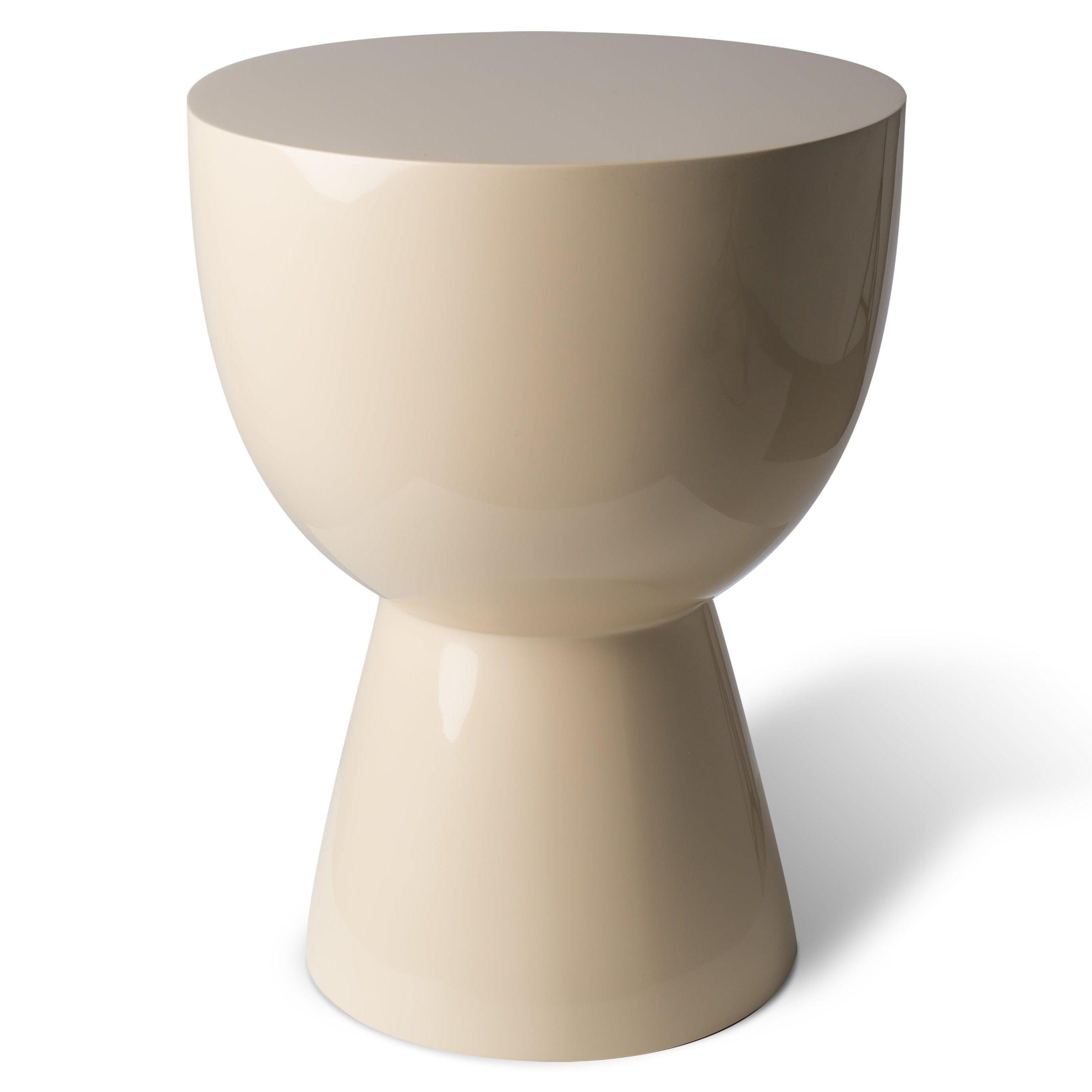 Stołek TAM TAM beżowy Pols Potten Eye on Design