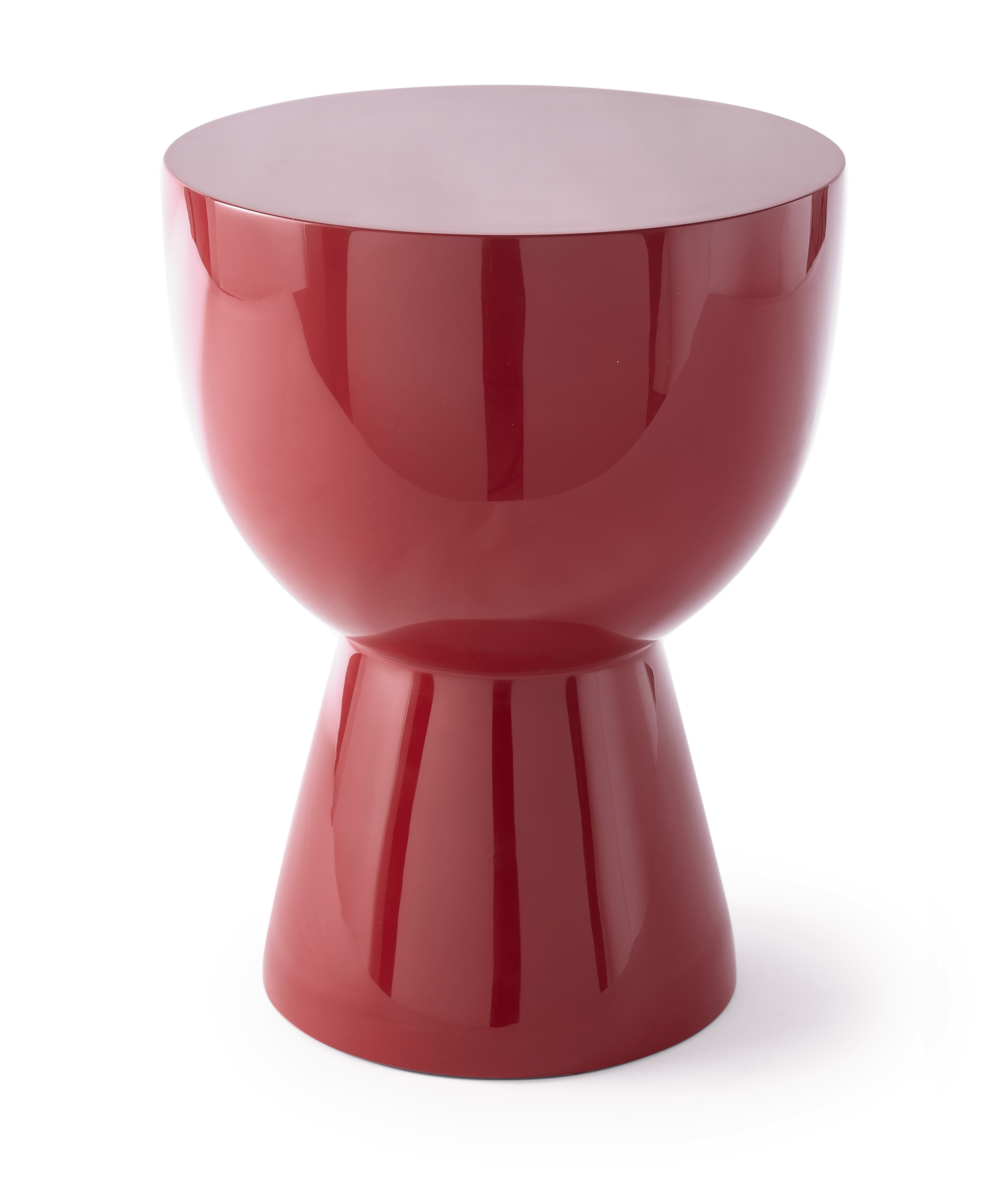 Stołek TAM TAM burgundowy Pols Potten Eye on Design