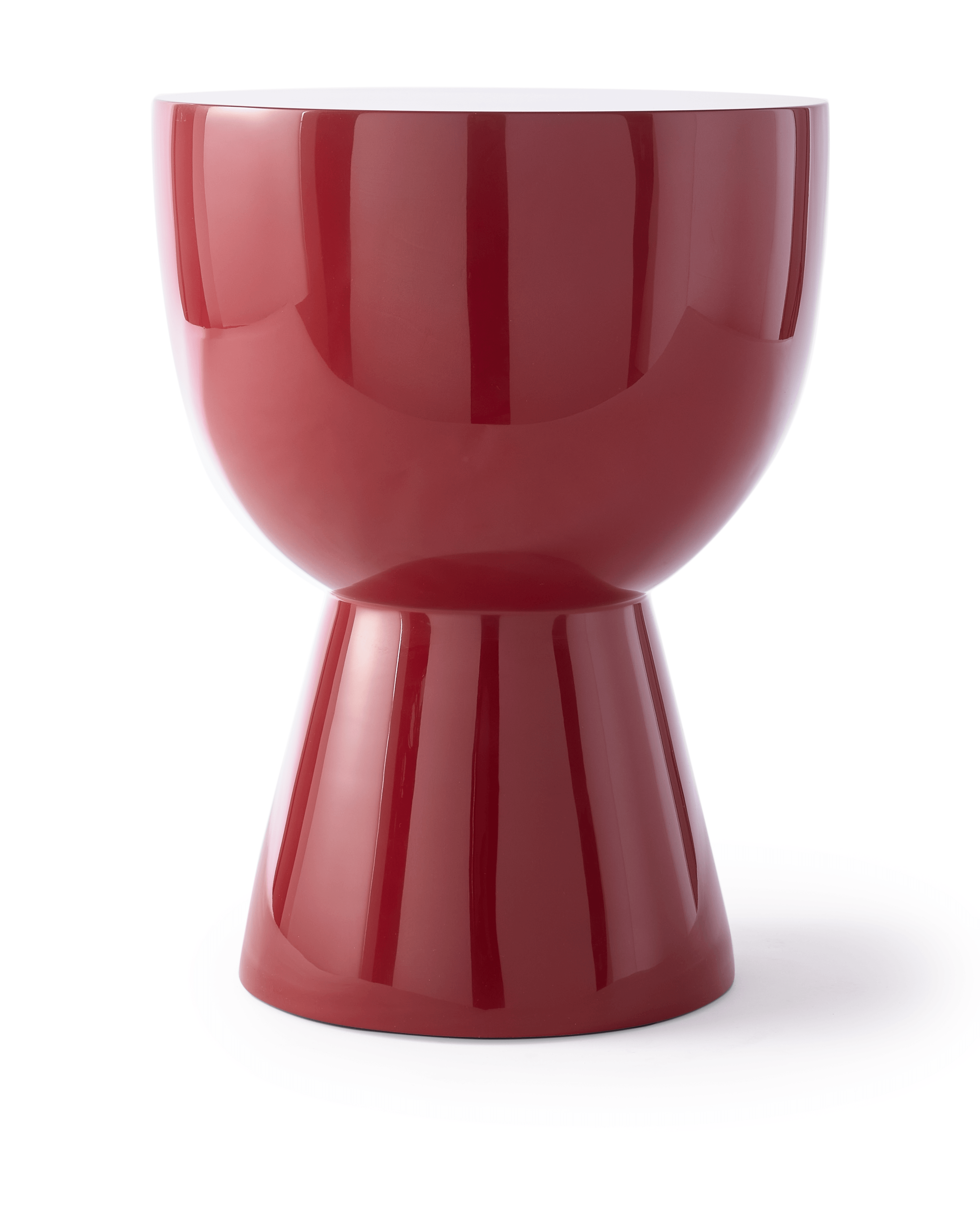 Stołek TAM TAM burgundowy Pols Potten Eye on Design