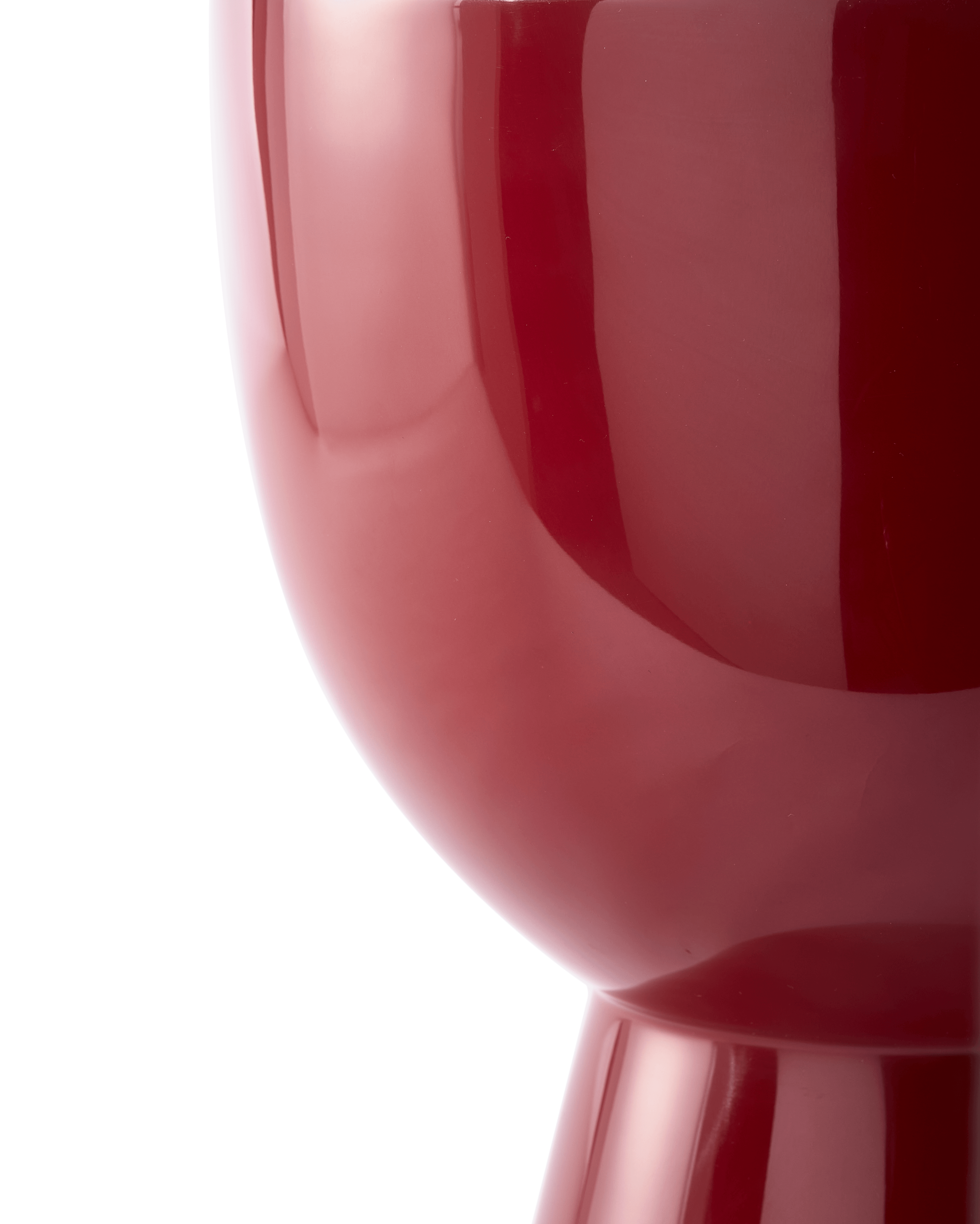 Stołek TAM TAM burgundowy Pols Potten Eye on Design