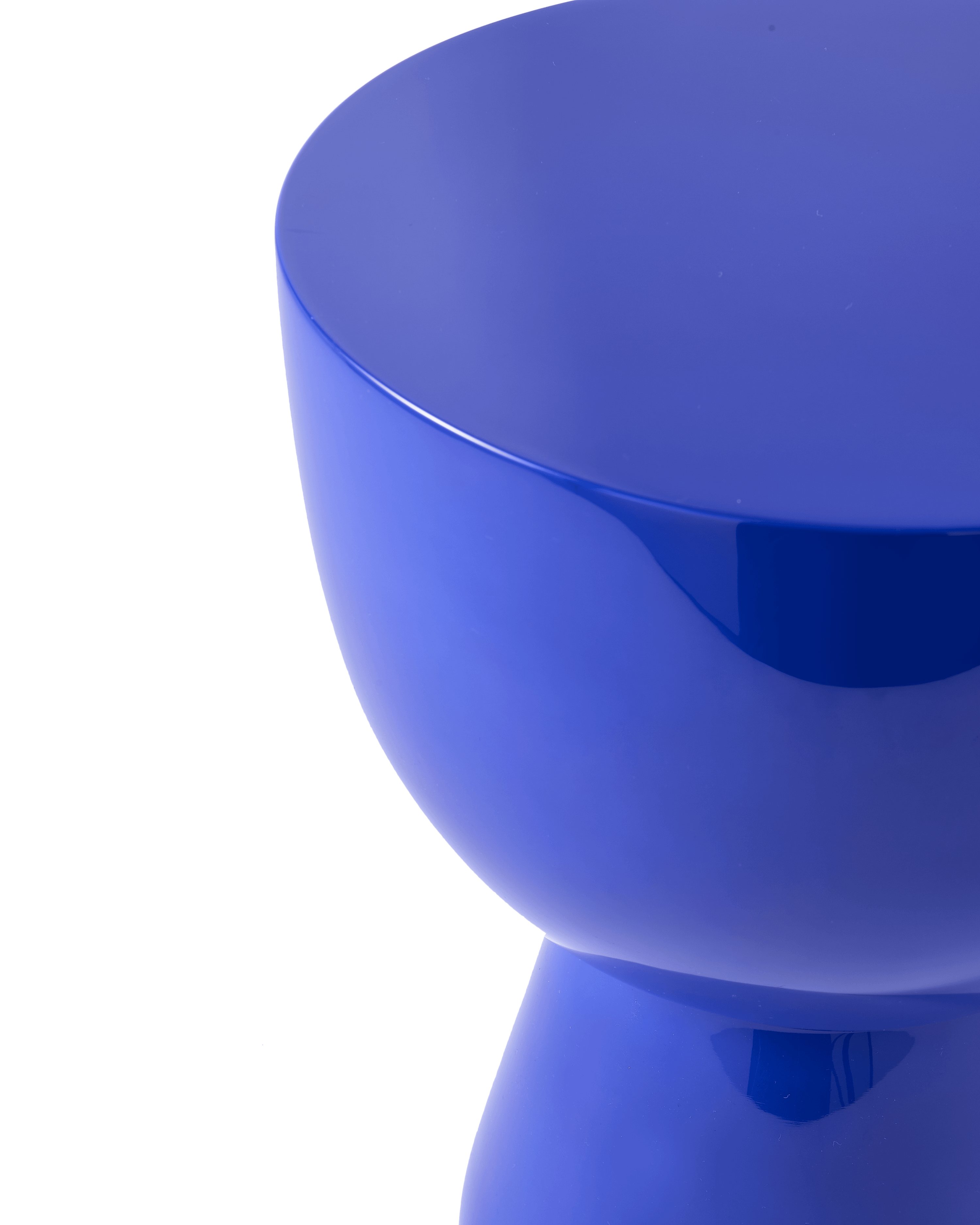 Stołek TAM TAM ciemnoniebieski Pols Potten Eye on Design