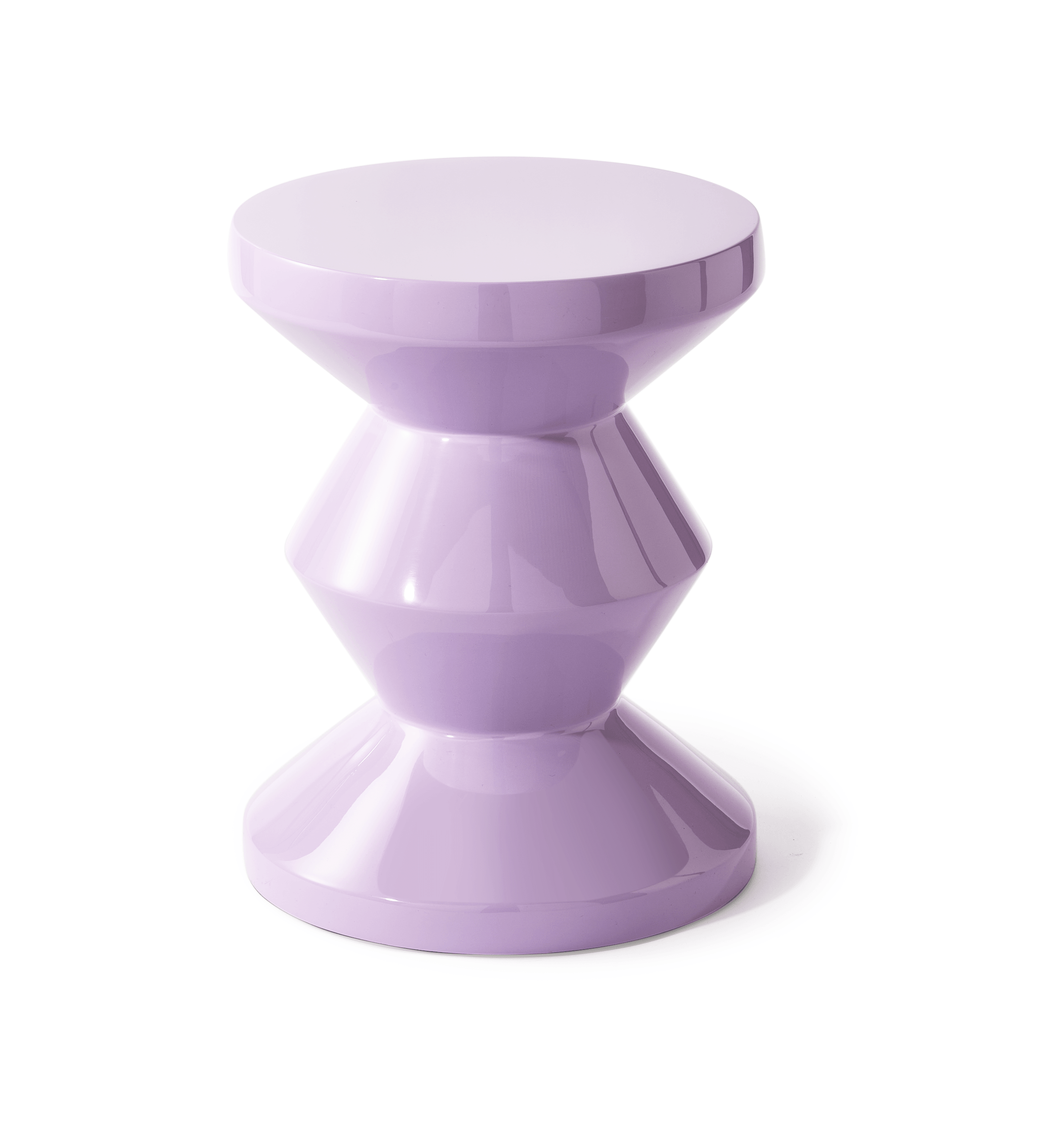 Stołek ZIG ZAG lawendowy fiolet Pols Potten Eye on Design