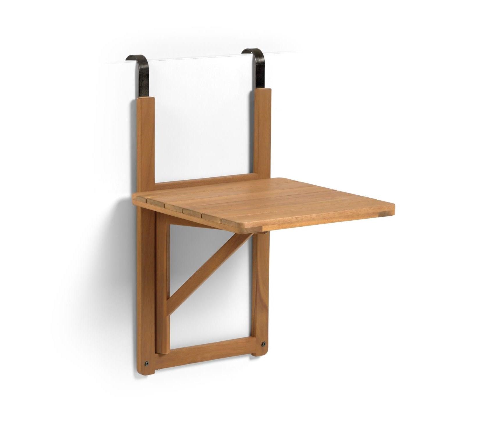 Stolik balkonowy składany AMARILIS lite drewno akacjowe La Forma Eye on Design