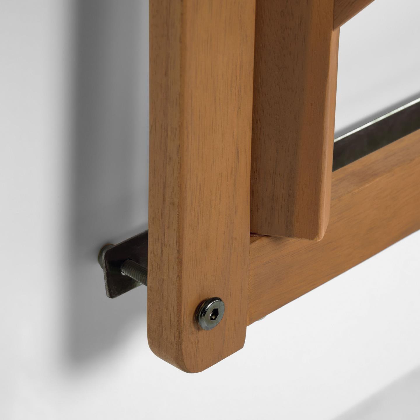 Stolik balkonowy składany AMARILIS lite drewno akacjowe La Forma Eye on Design