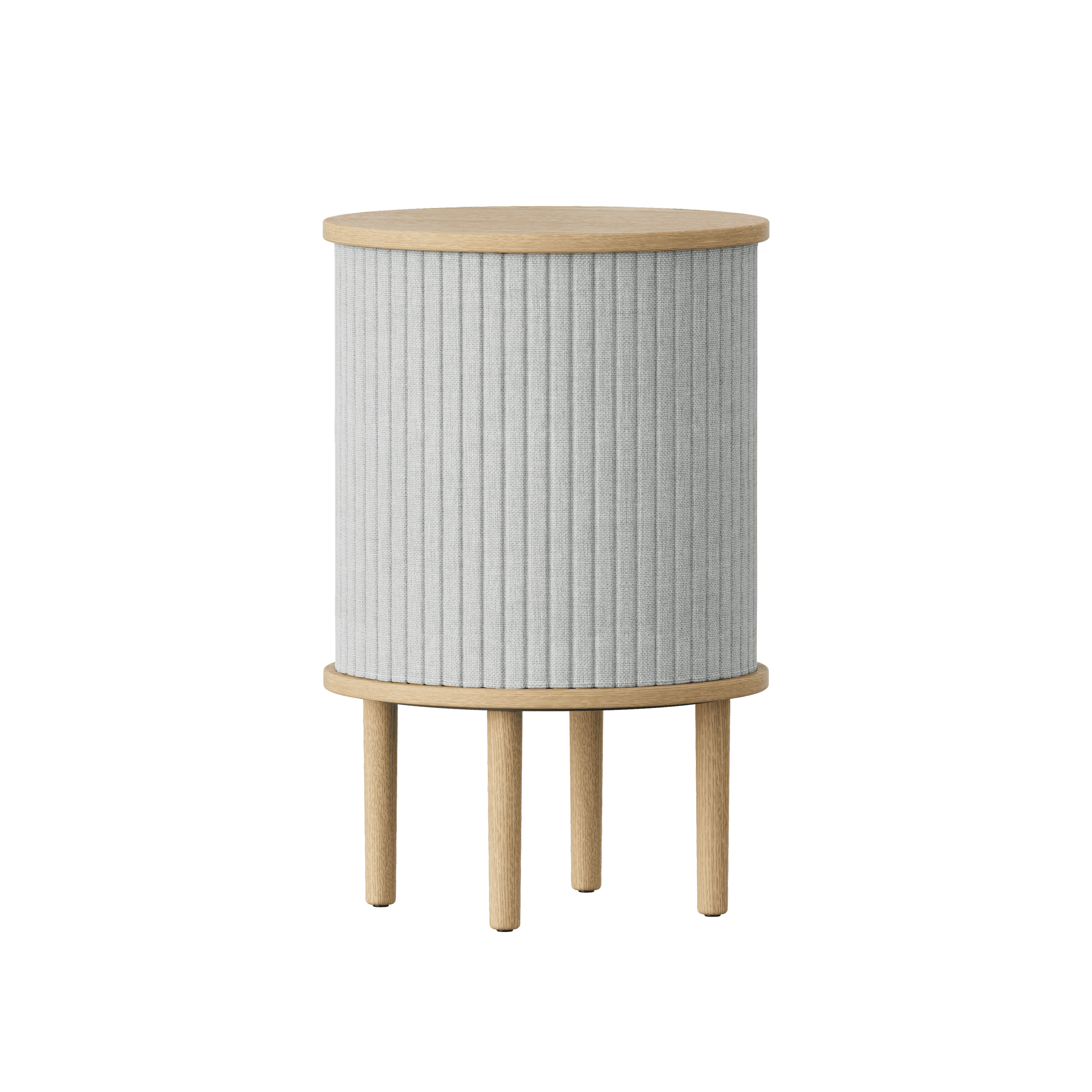 Stolik boczny AUDACIOUS baby blue z dębem UMAGE Eye on Design