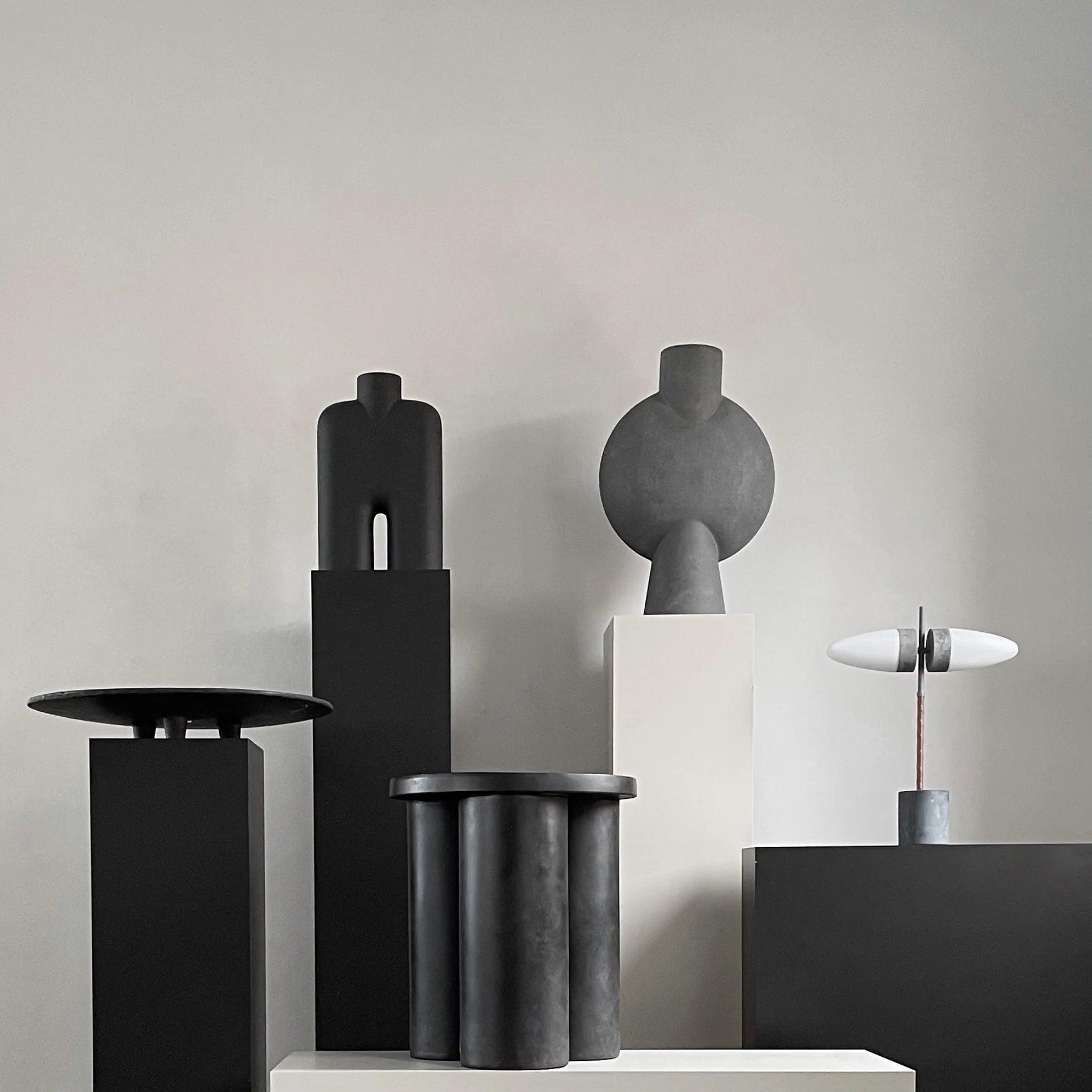 Stolik boczny BIG FOOT TALL ciemnobrązowy 101 Copenhagen Eye on Design