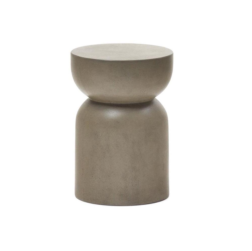 Stolik boczny cementowy GARBET szary La Forma Eye on Design