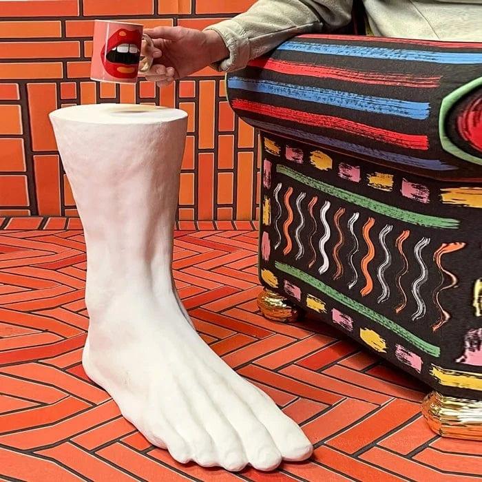 Stolik boczny COLOSSUS biały Seletti Eye on Design