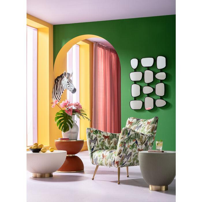 Stolik boczny ENDLESS VEGAS pomarańczowy – Kare Design