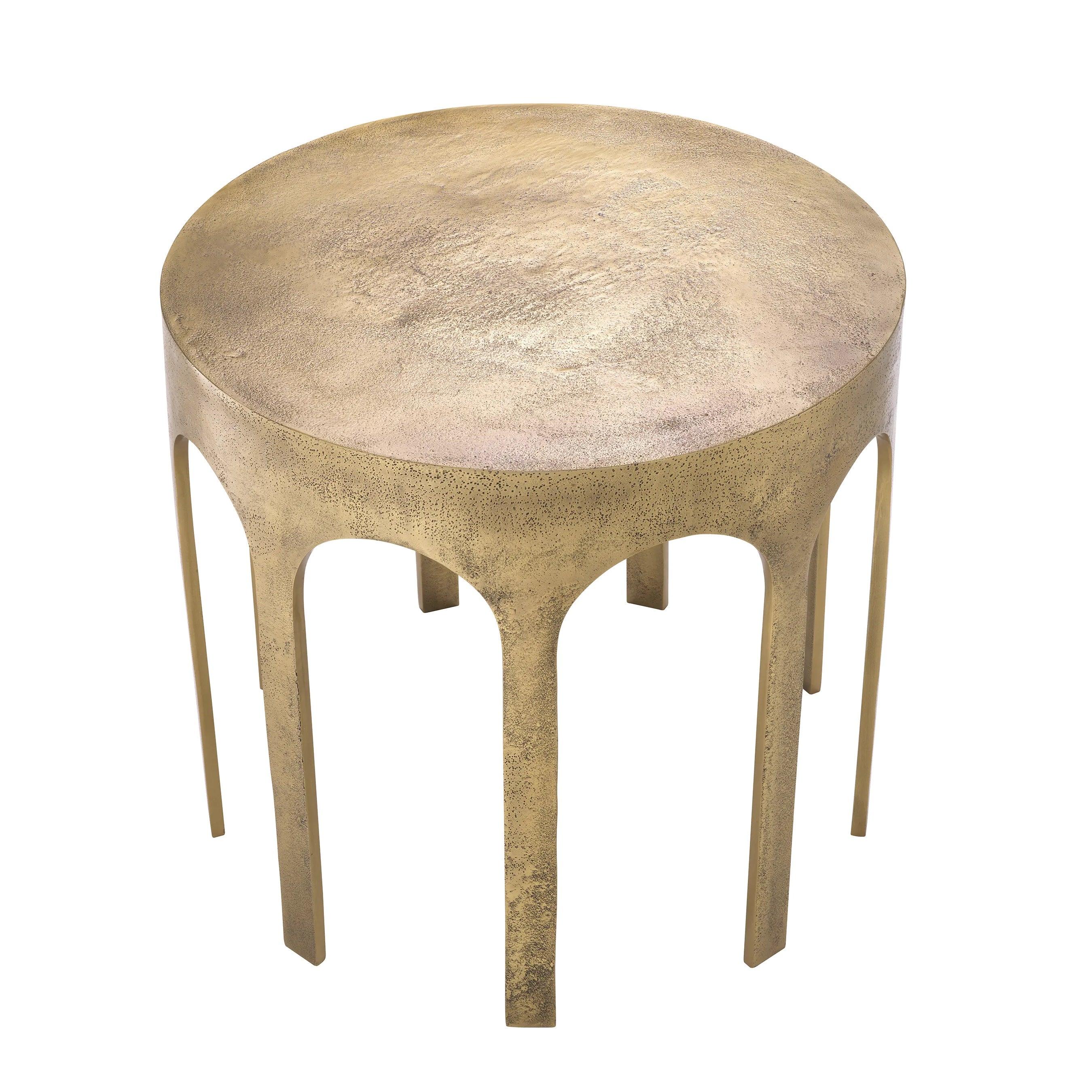 Stolik boczny GARDINI mosiężny Eichholtz Eye on Design