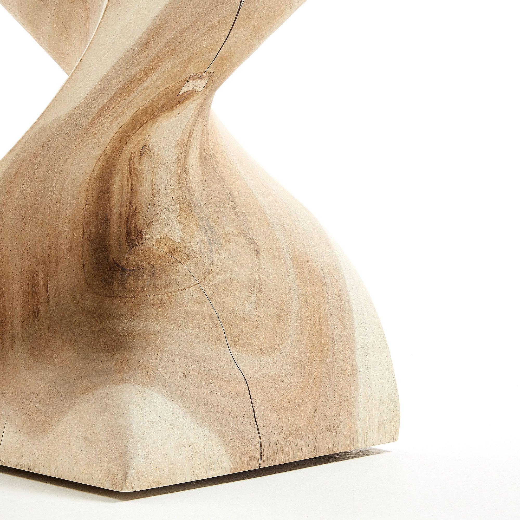 Stolik boczny HAKON lite drewno mungur La Forma Eye on Design