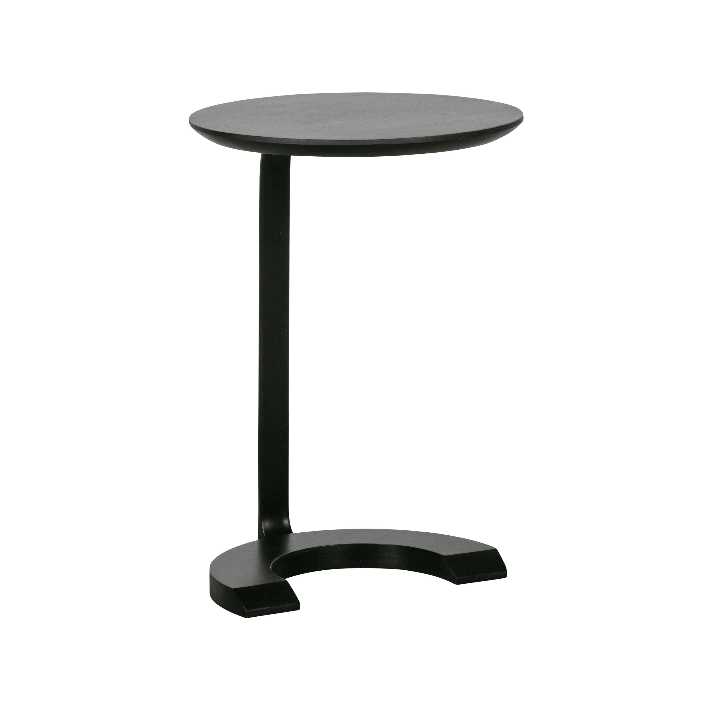 Stolik boczny metalowy czarny Woood Exclusive Eye on Design