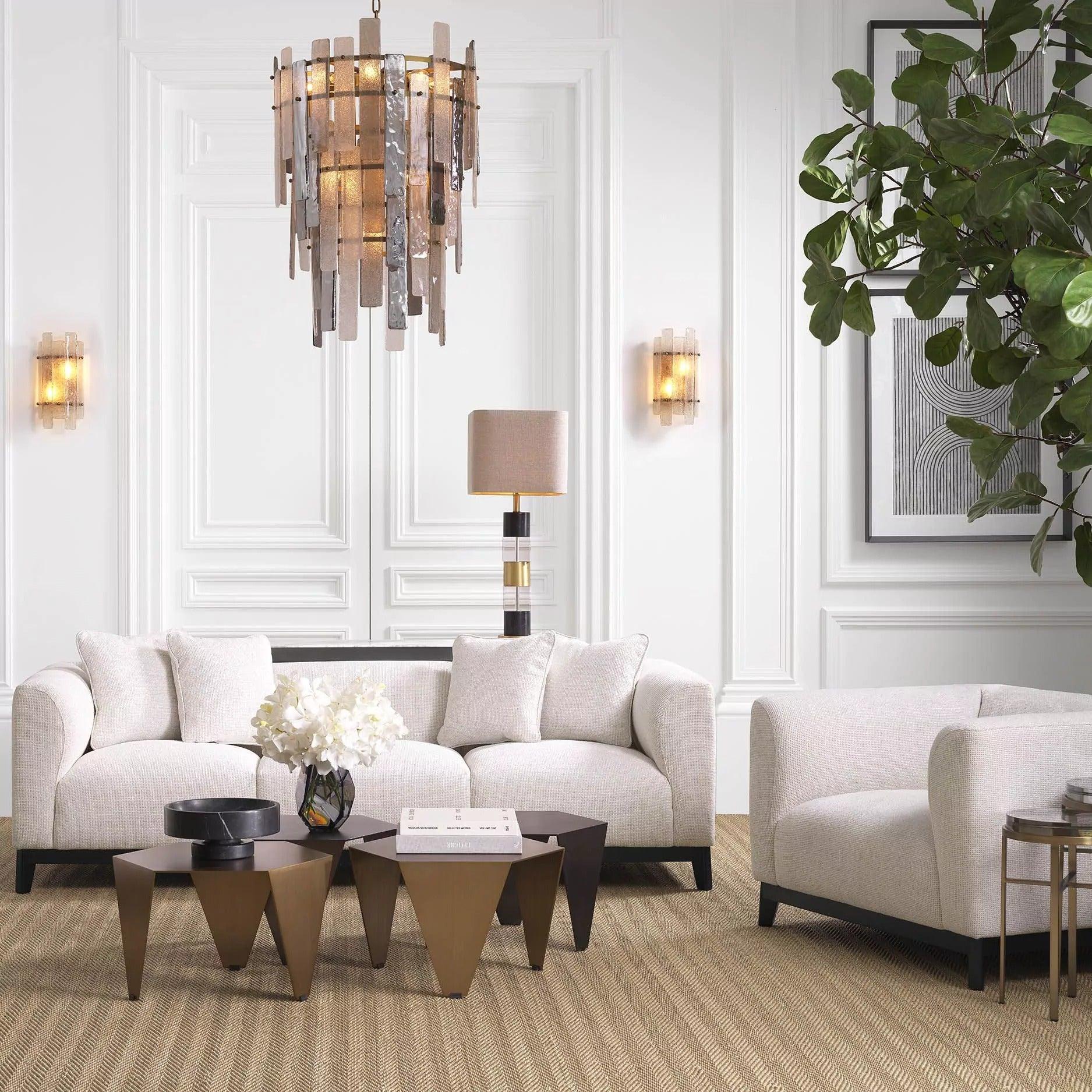 Stolik boczny METRO CHIC czarny Eichholtz Eye on Design