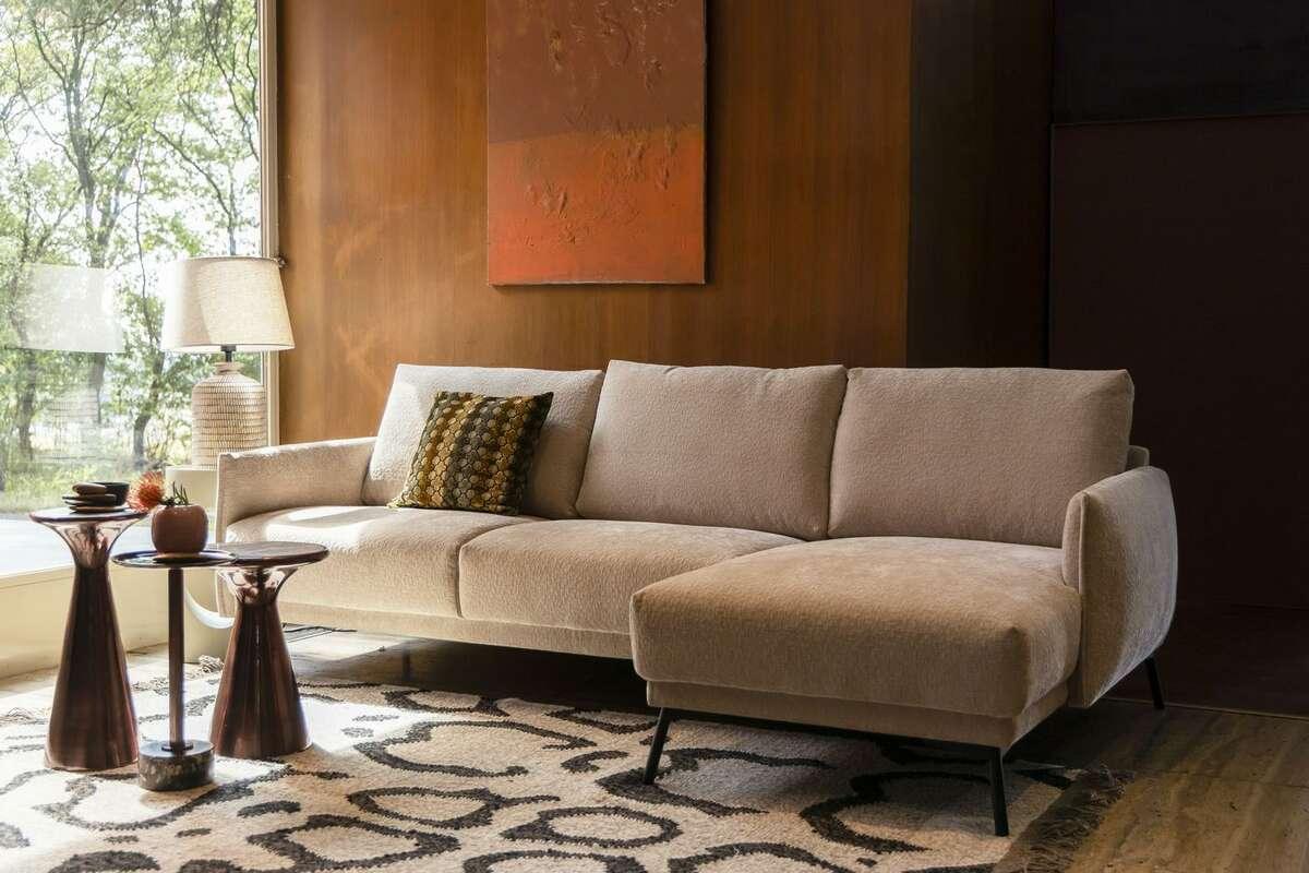 Stolik boczny MOUNT brązowy marmur Dutchbone Eye on Design