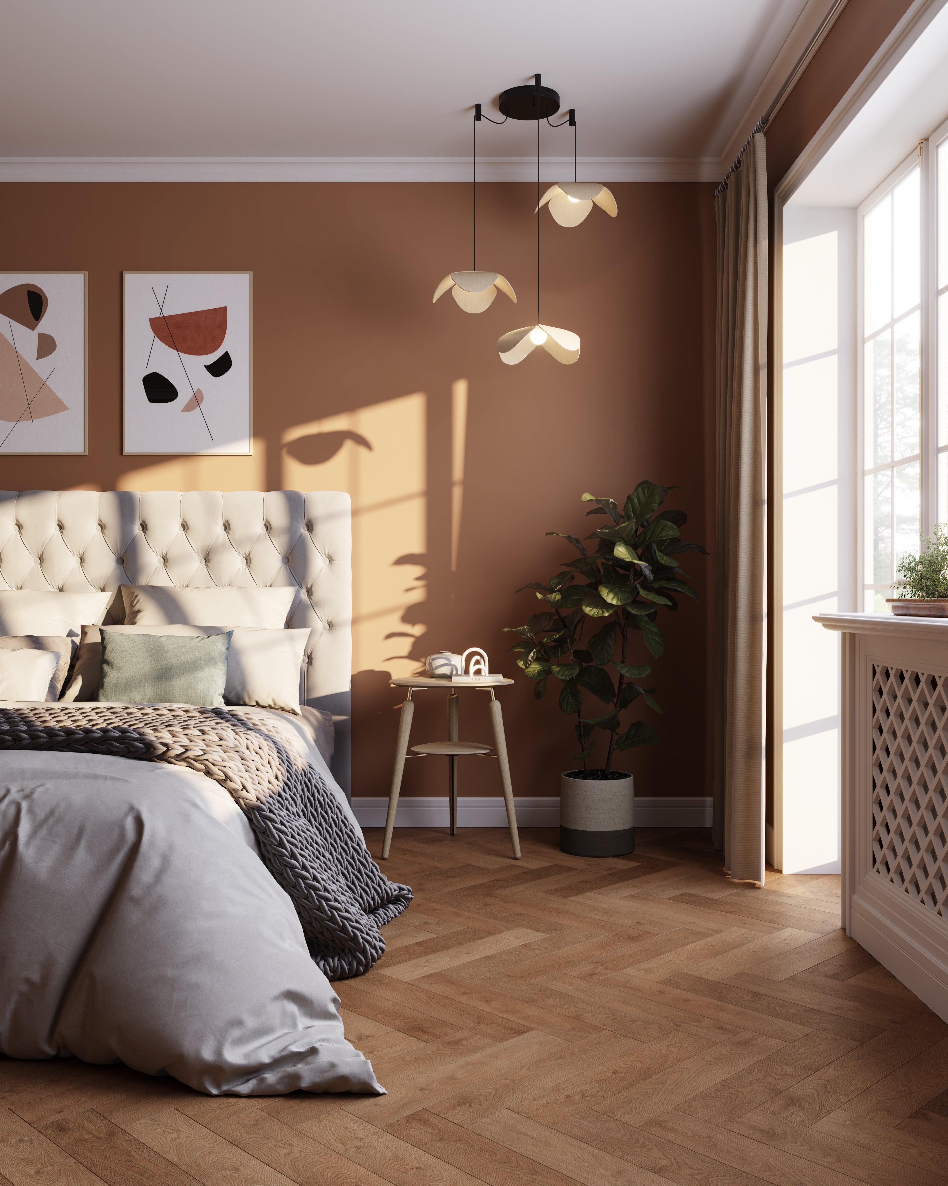 Stolik boczny MY SPOT dębowy ze złotymi elementami UMAGE Eye on Design