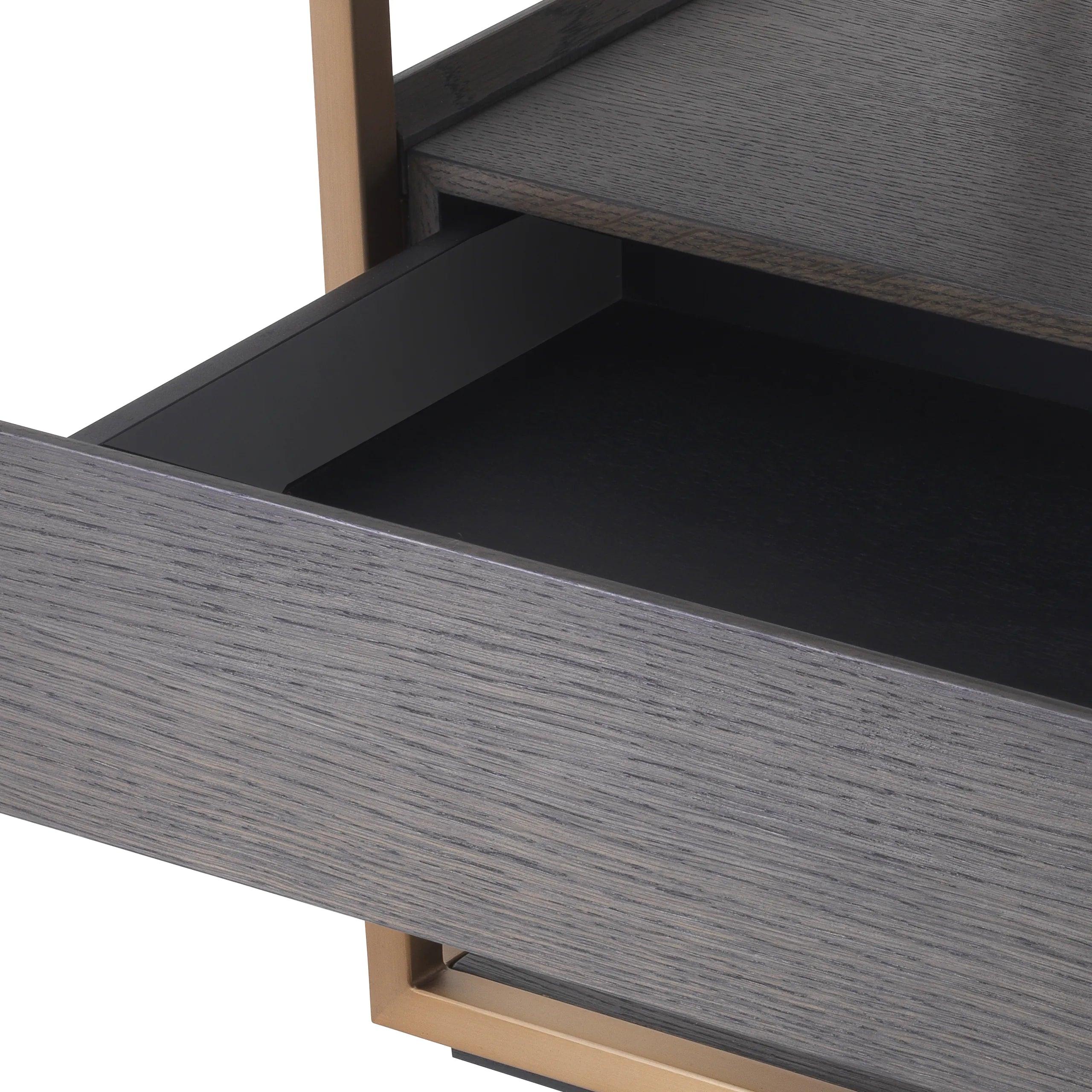 Stolik boczny PARKER dąb mokka Eichholtz Eye on Design