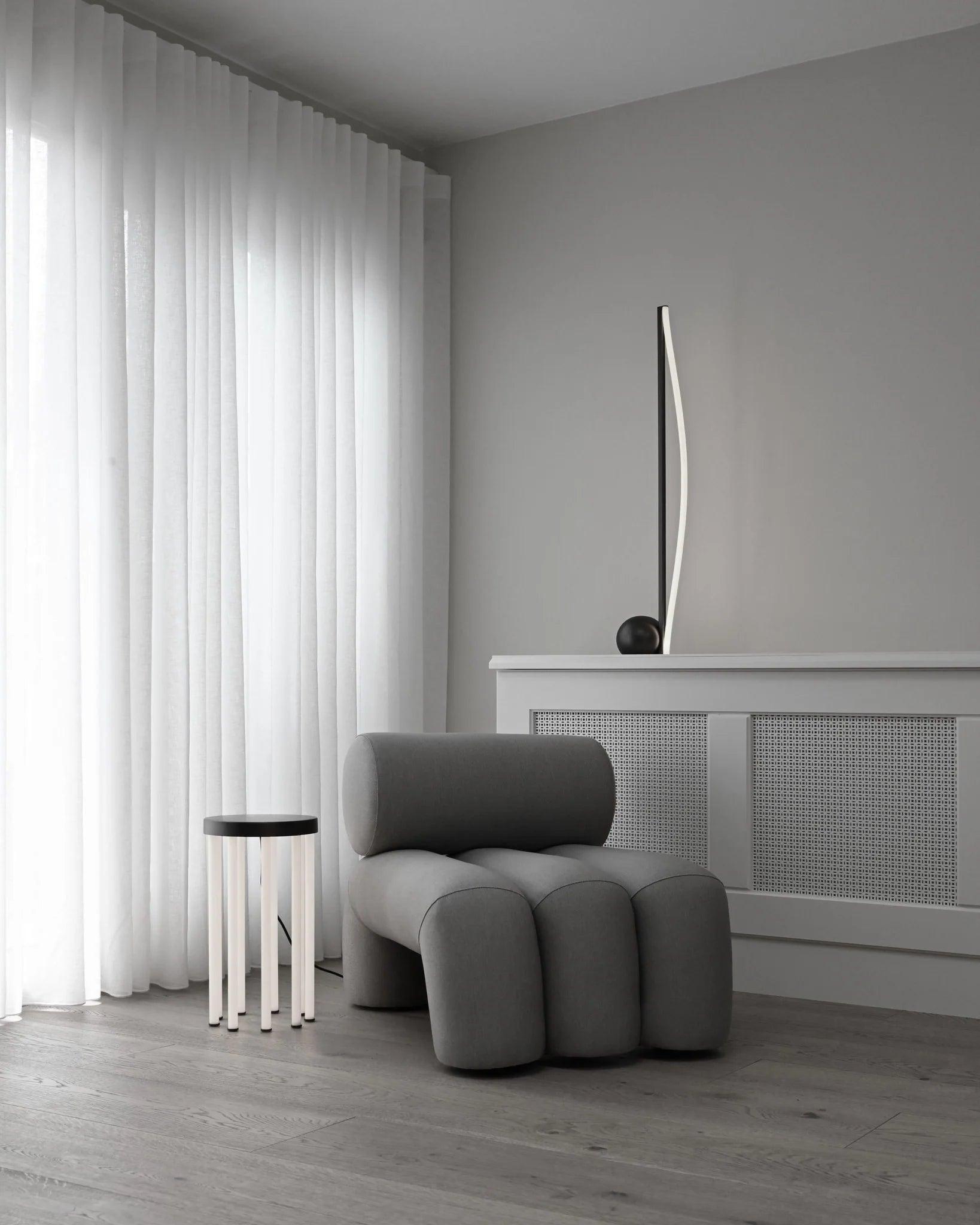 Stolik boczny podświetlany NEON brązowy 101 Copenhagen Eye on Design