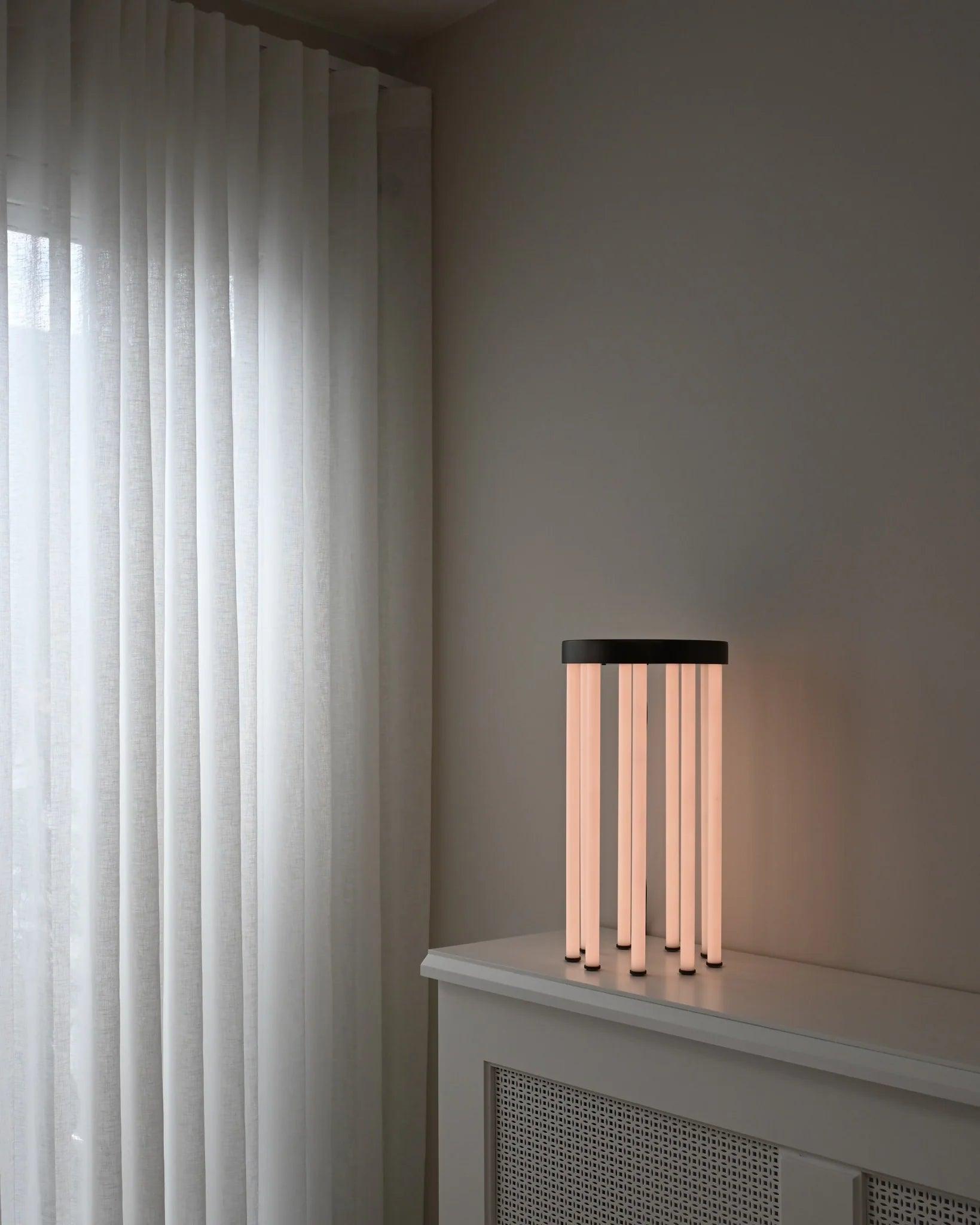 Stolik boczny podświetlany NEON brązowy 101 Copenhagen Eye on Design