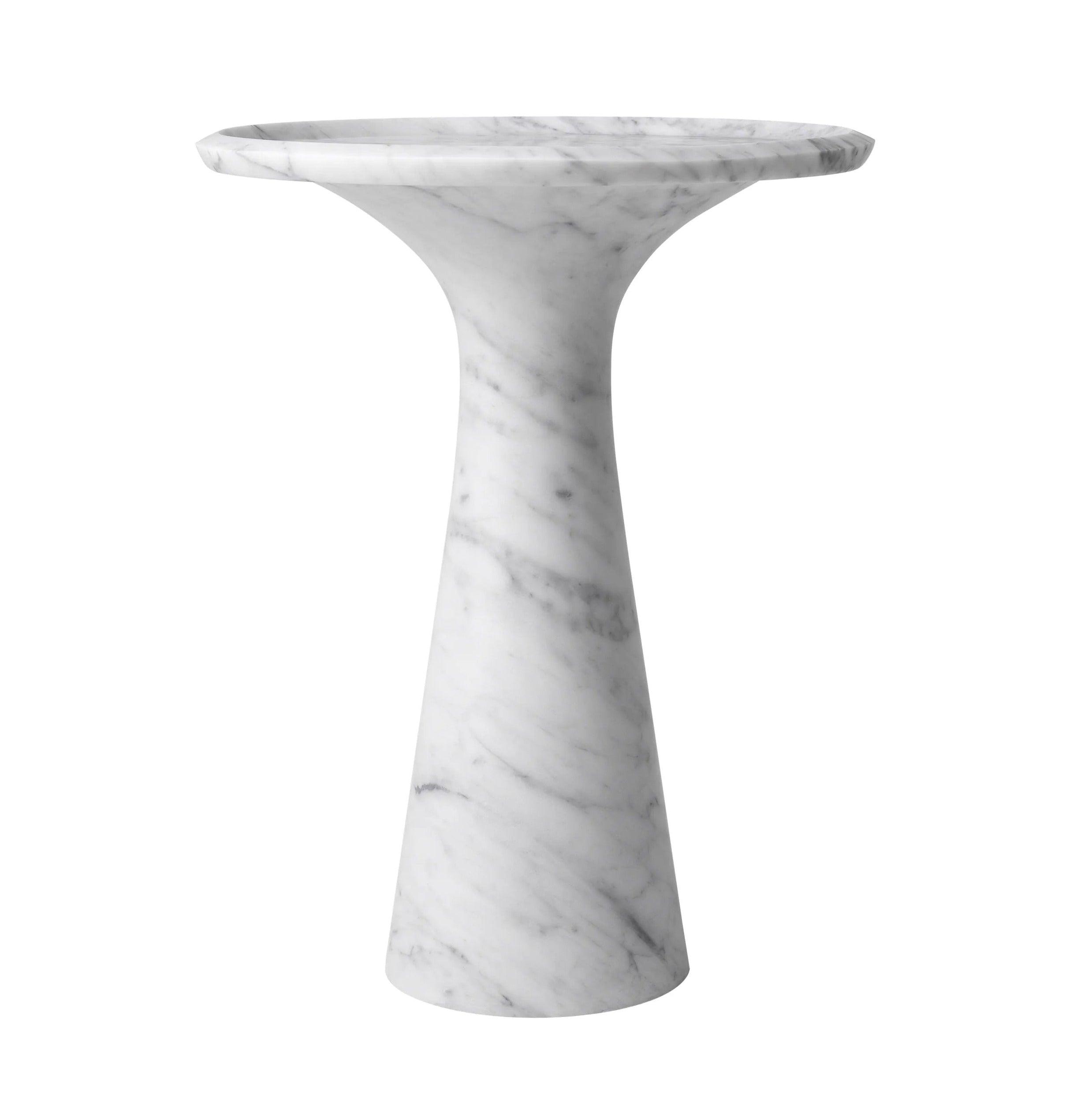 Stolik boczny POMPANO biały marmur Eichholtz Eye on Design