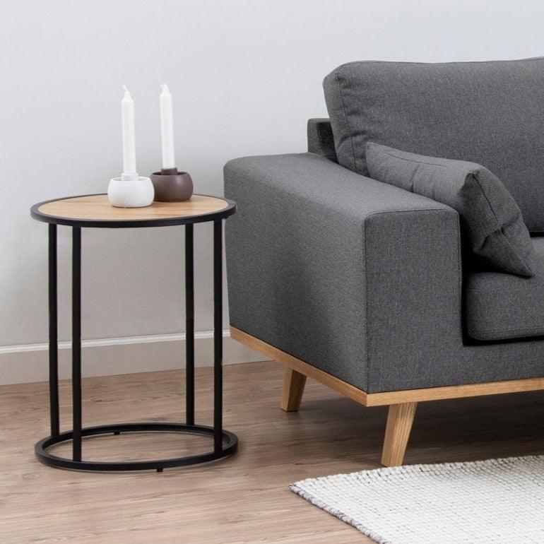 Stolik boczny THORE drewniany Home Essentials Eye on Design