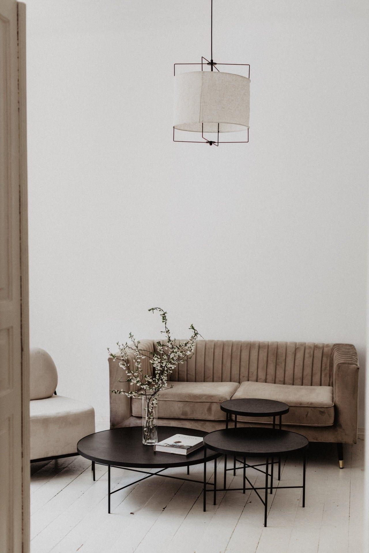 Stolik boczny TRE czarny dąb Nordifra Eye on Design