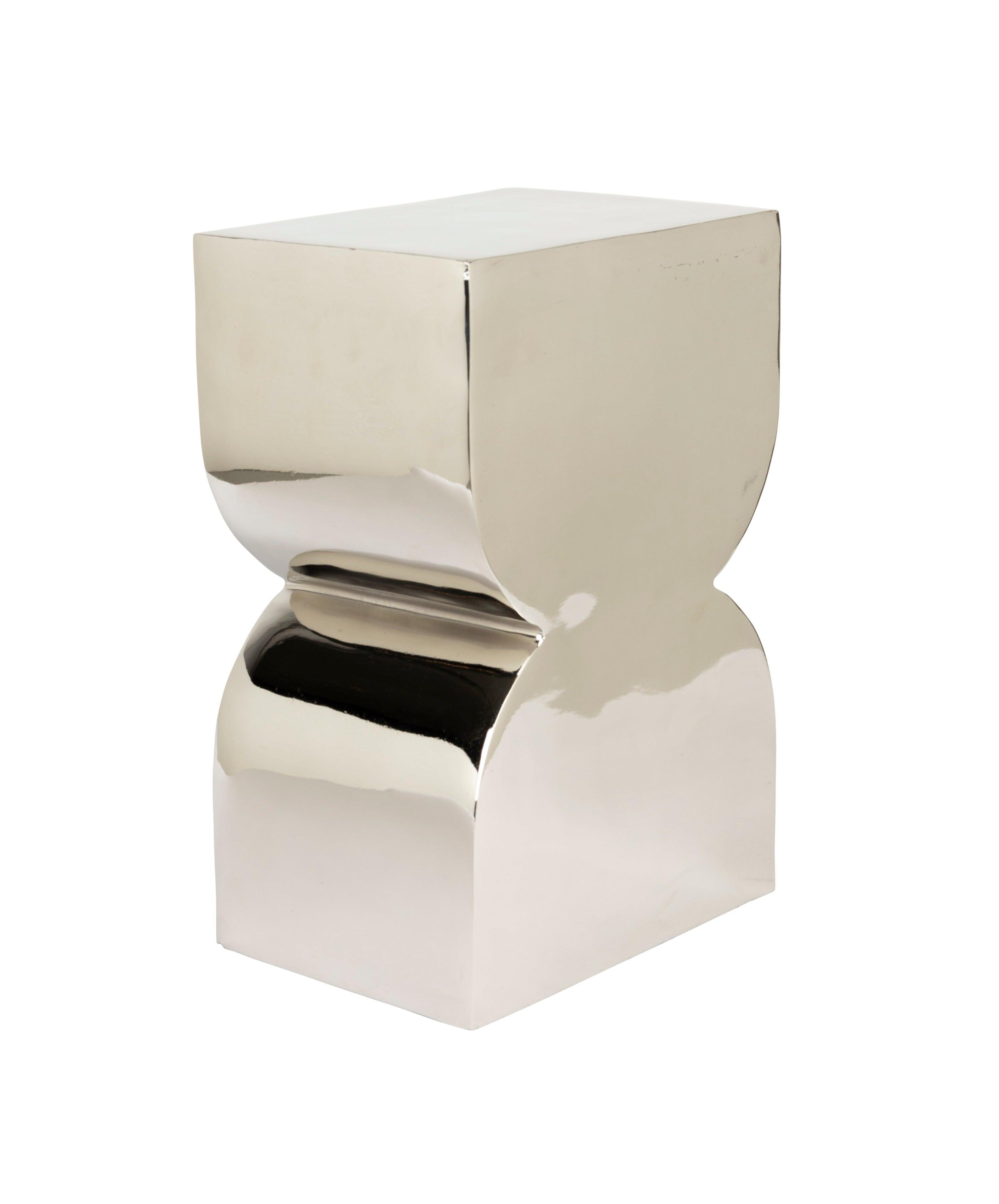 Stolik CONES błyszczący srebrny Zuiver Eye on Design