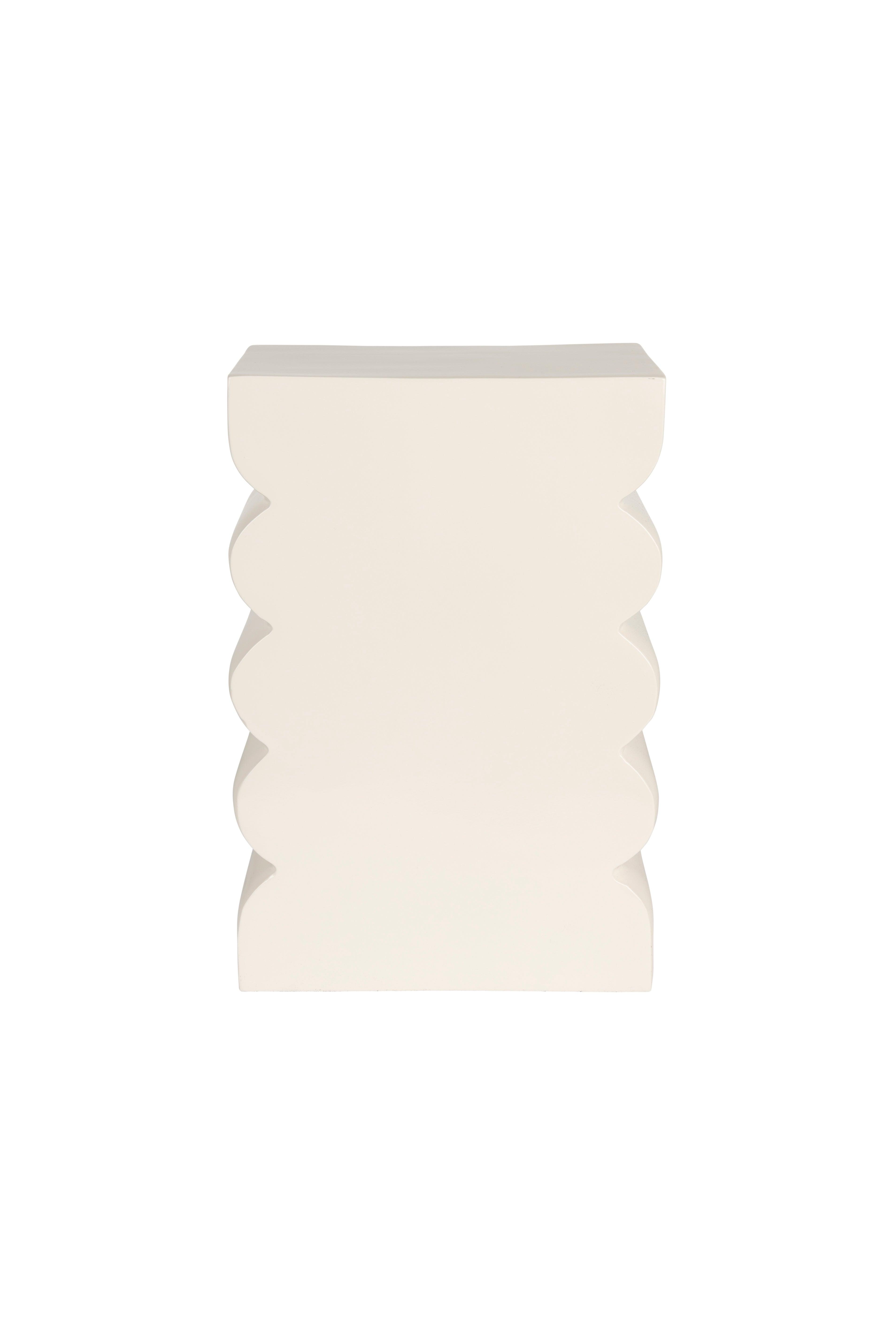 Stolik CURVES błyszczący beżowy Zuiver Eye on Design