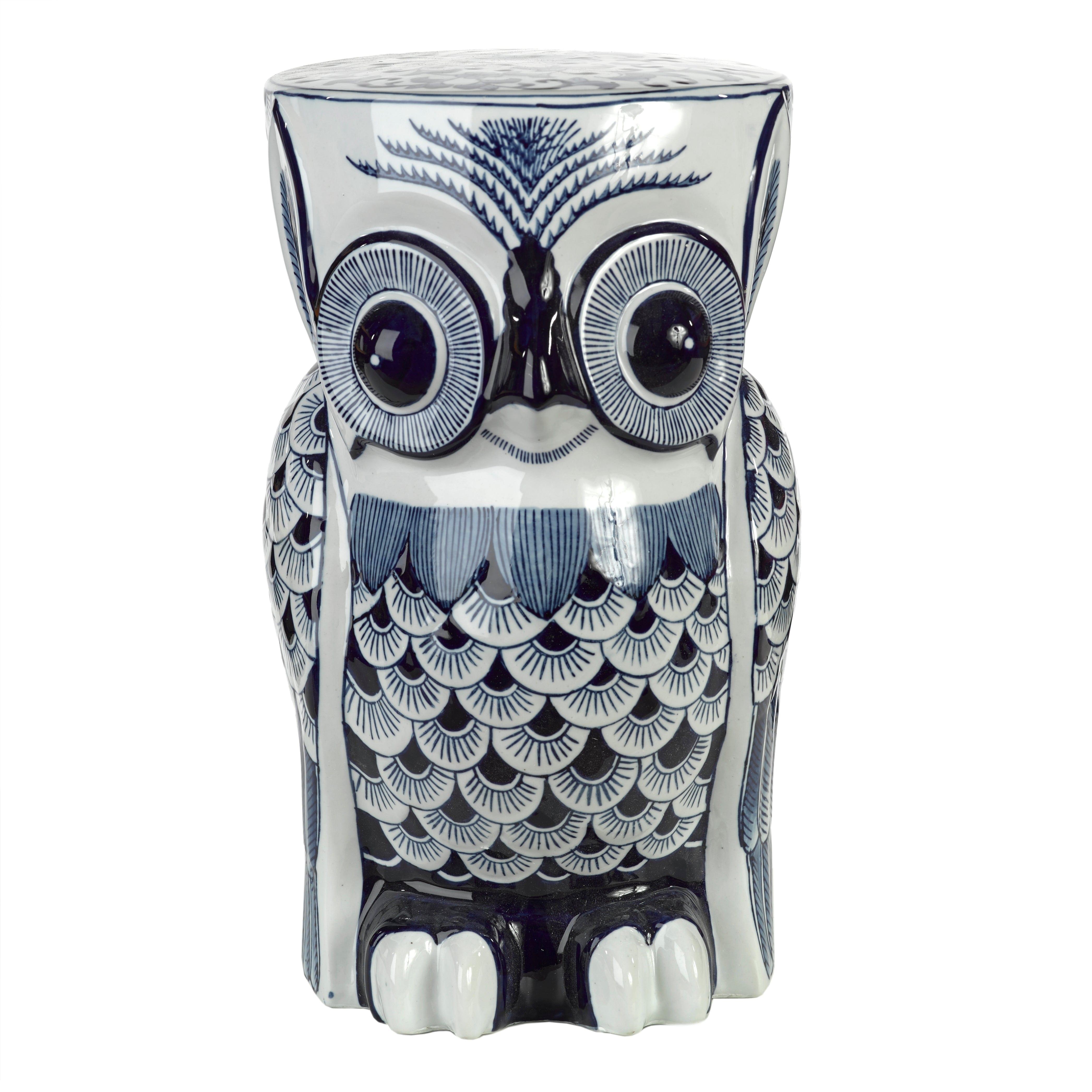 Stolik FLOWER OWL niebieski Pols Potten Eye on Design