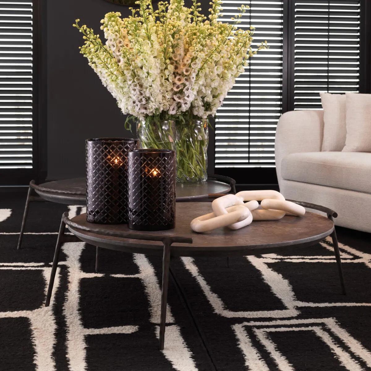 Stolik kawowy ARCA szary marmur Eichholtz Eye on Design