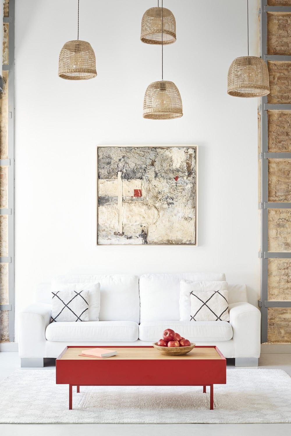 Stolik kawowy ARISTA czerwony Teulat Eye on Design