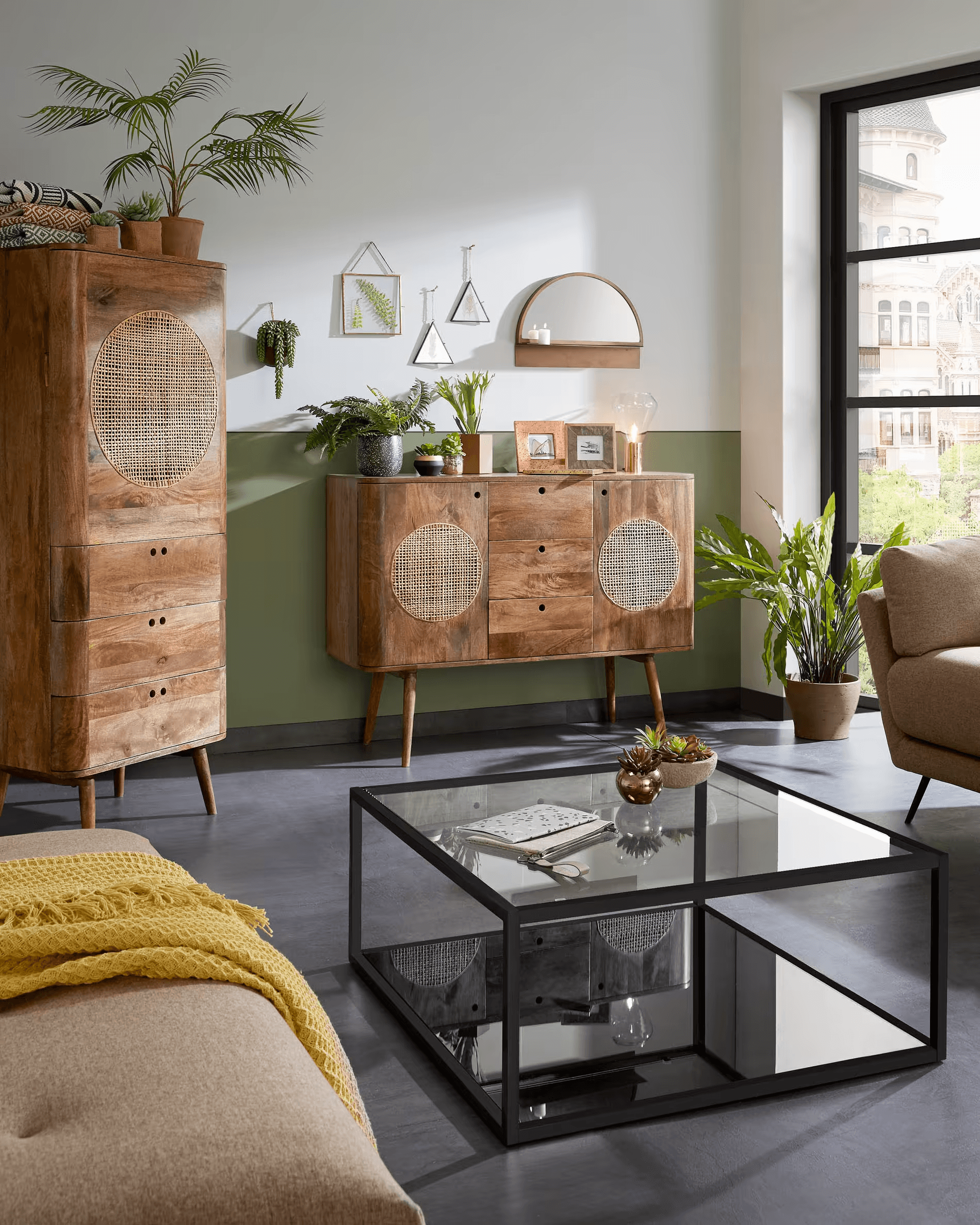 Stolik kawowy BLACKHILL czarny La Forma Eye on Design