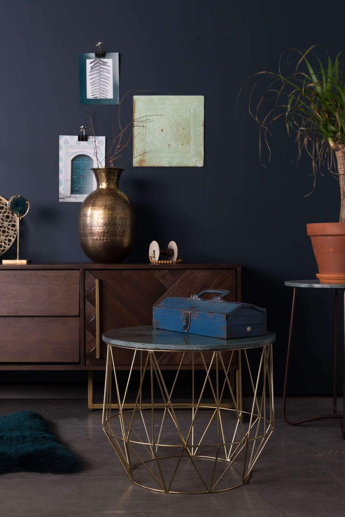 Stolik kawowy BOSS zielony Dutchbone Eye on Design