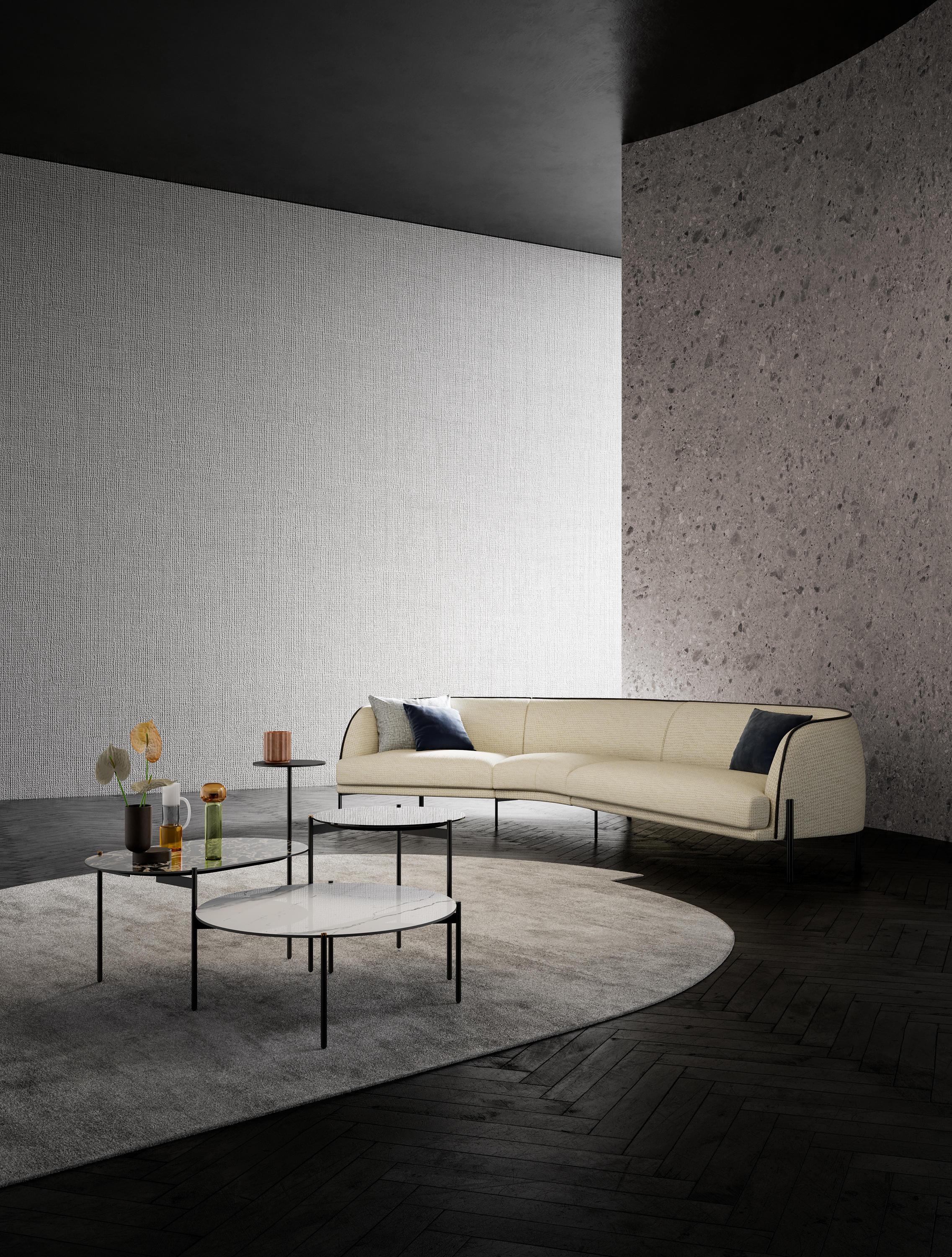 Stolik kawowy CAILLOU brązowy Liu Jo Living Eye on Design