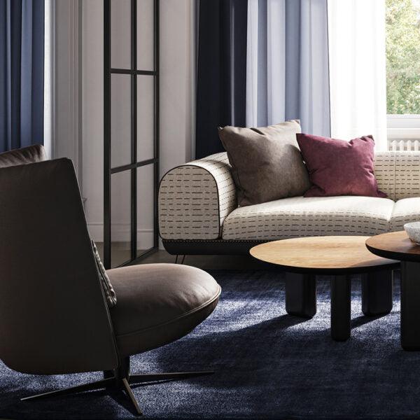 Stolik kawowy CAILLOU WOOD brązowy Liu Jo Living Eye on Design