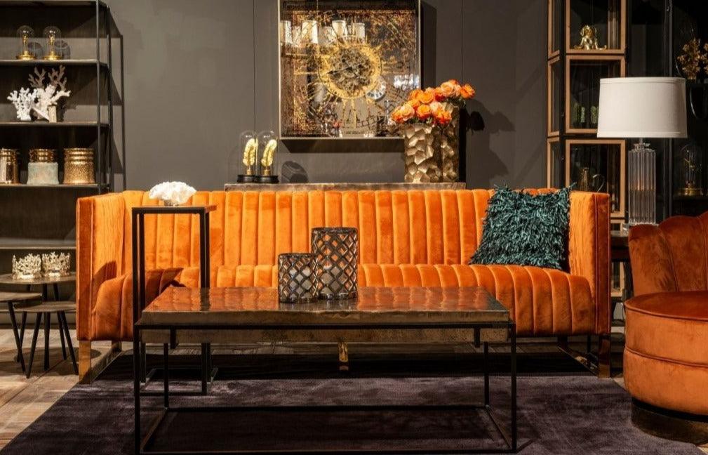 Stolik kawowy CALLOWAY szampański złoty Richmond Interiors Eye on Design