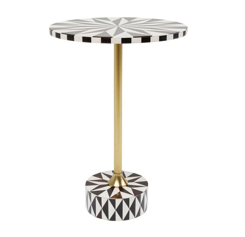 Stolik kawowy DOMERO STAR brązowy – Kare Design