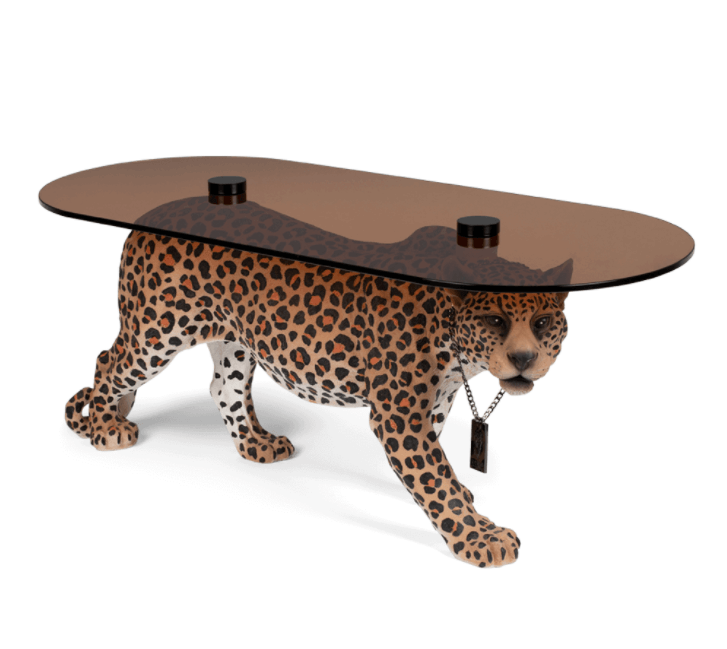 Stolik kawowy DOPE AS HELL panterka Bold Monkey Eye on Design