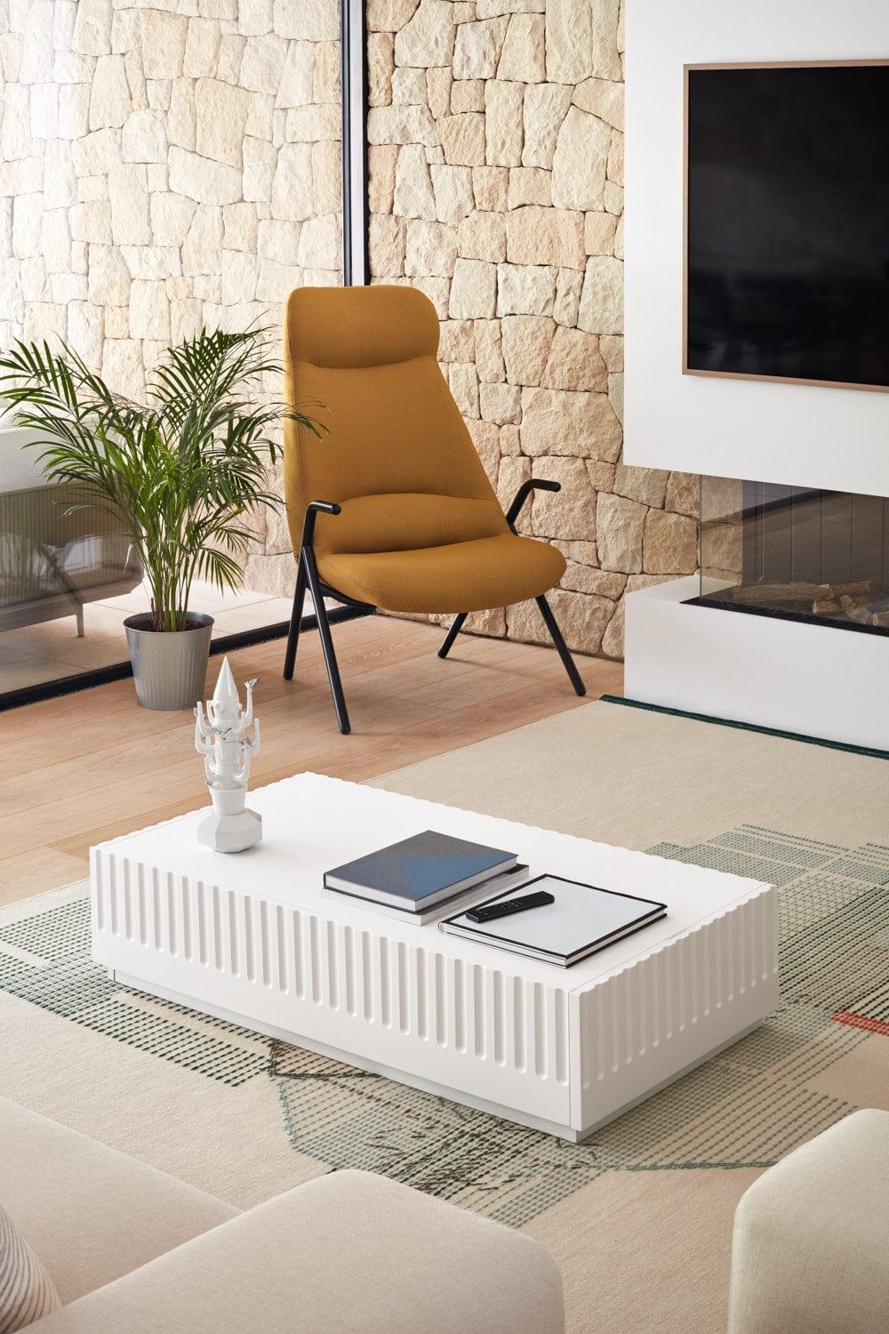 Stolik kawowy DORIC biały Teulat Eye on Design