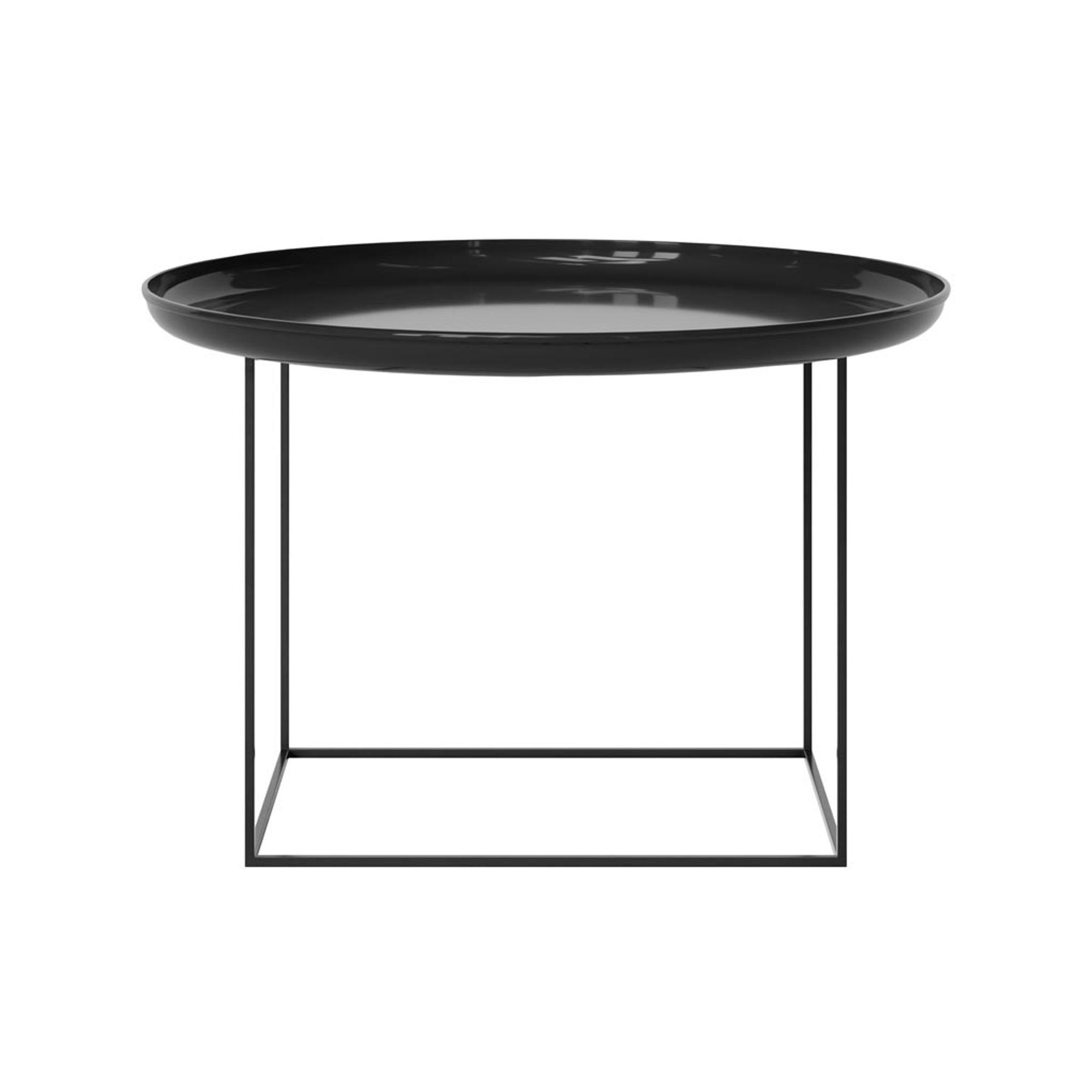 Stolik kawowy DUKE czarny lakierowany NORR11 M Eye on Design