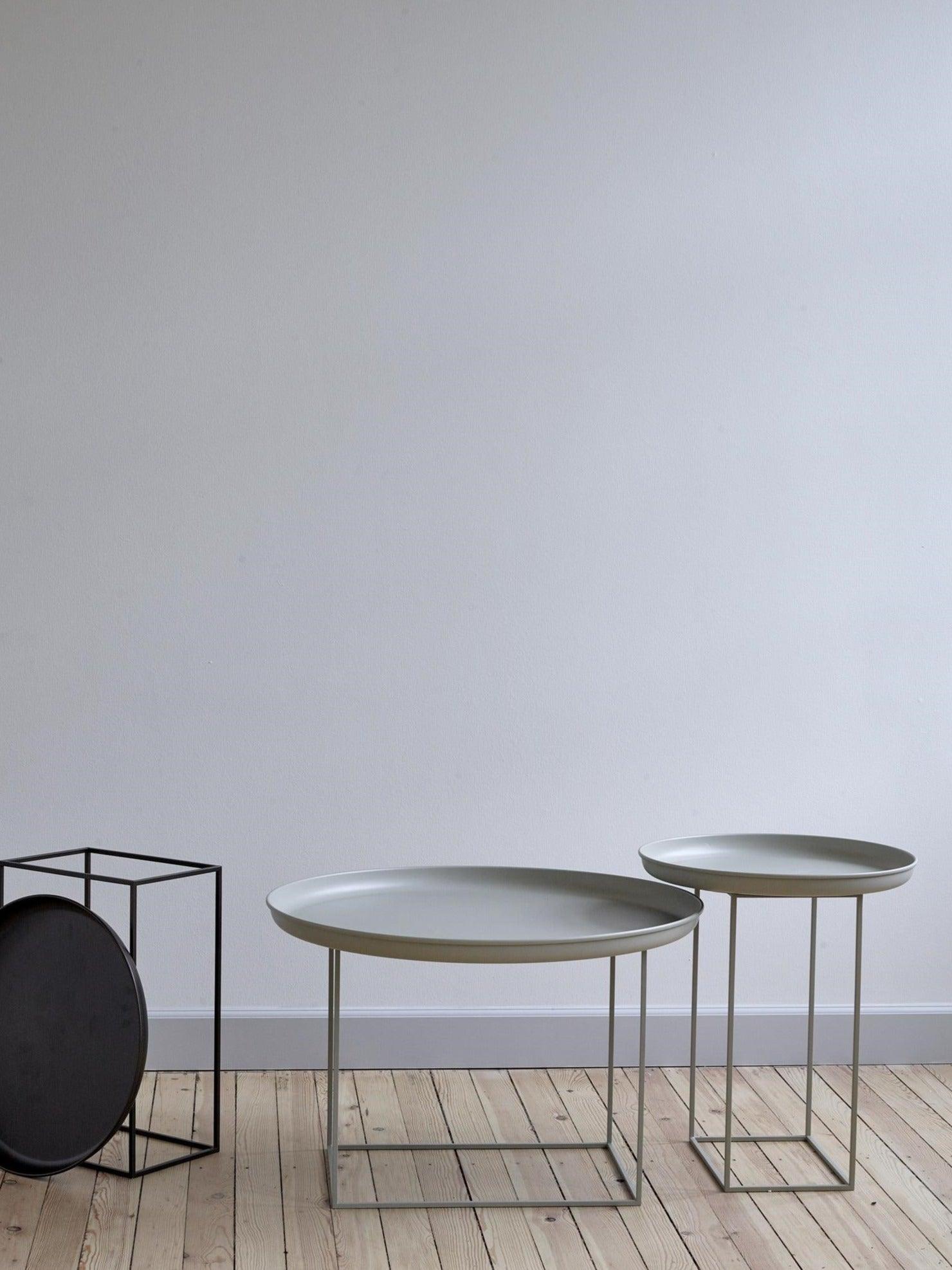 Stolik kawowy DUKE miętowy lakierowany NORR11 Eye on Design