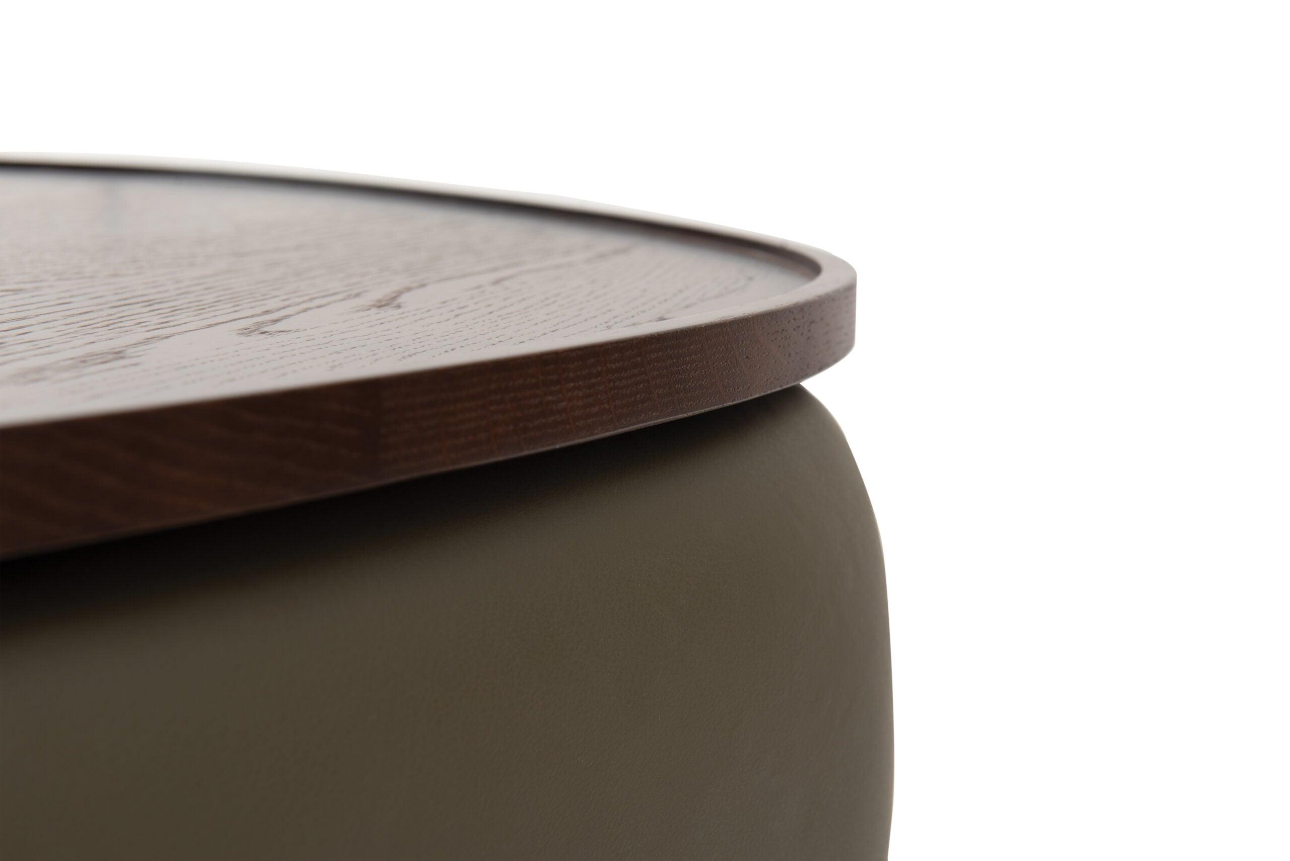 Stolik boczny FLESIA drewno dębowe Nobonobo Eye on Design