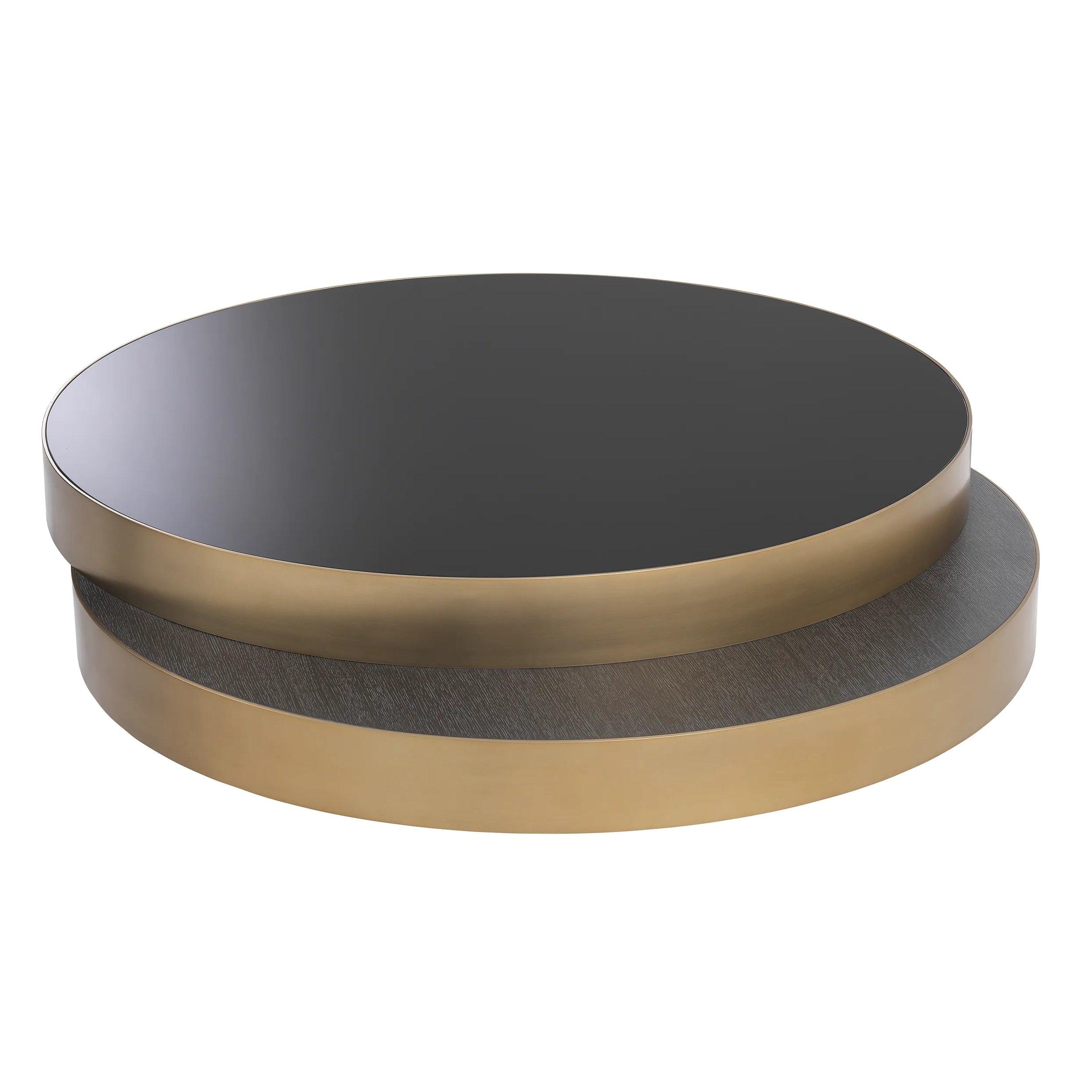 Stolik kawowy GRIFFITH mosiężny Eichholtz Eye on Design