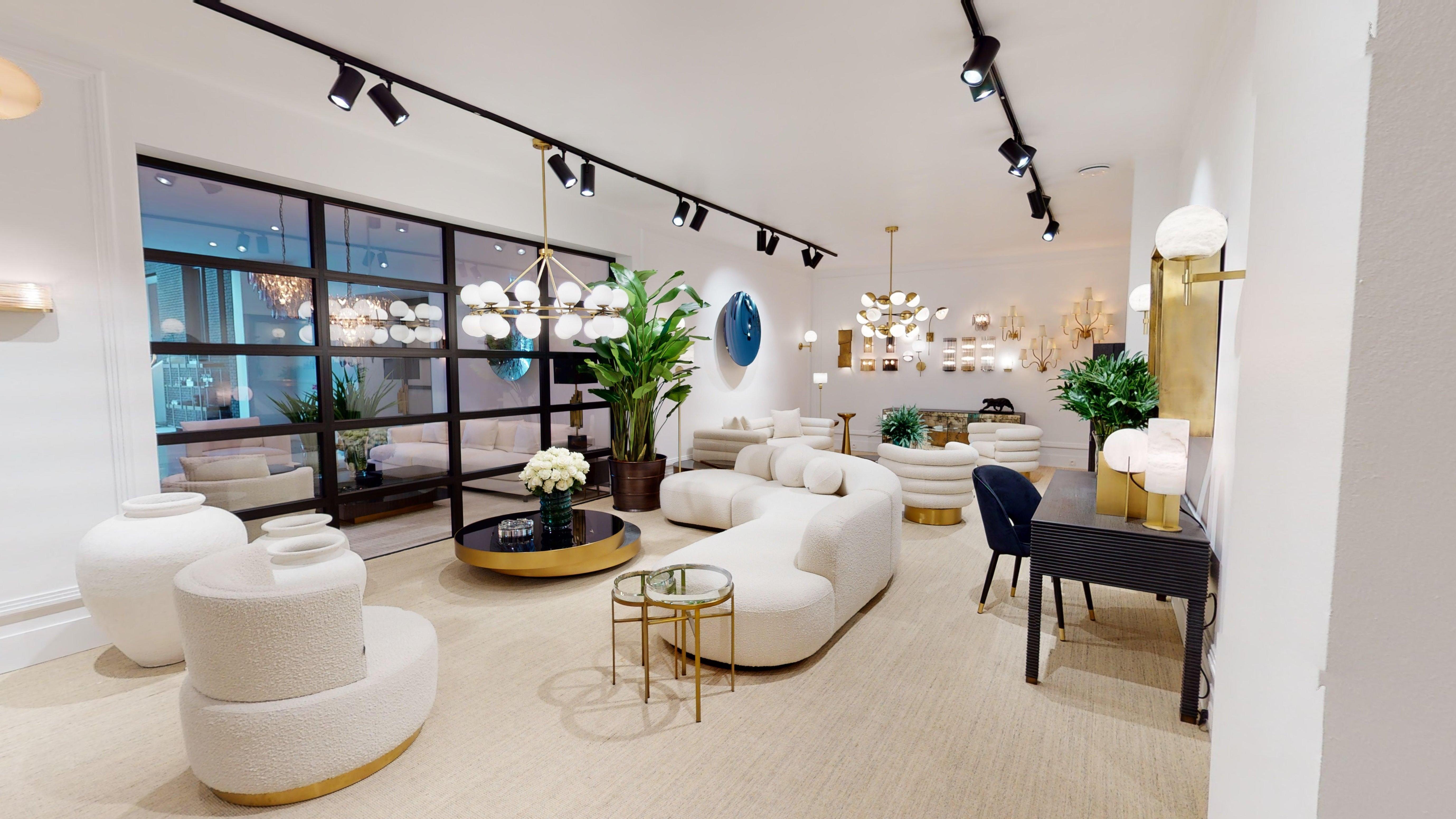 Stolik kawowy GRIFFITH mosiężny Eichholtz Eye on Design