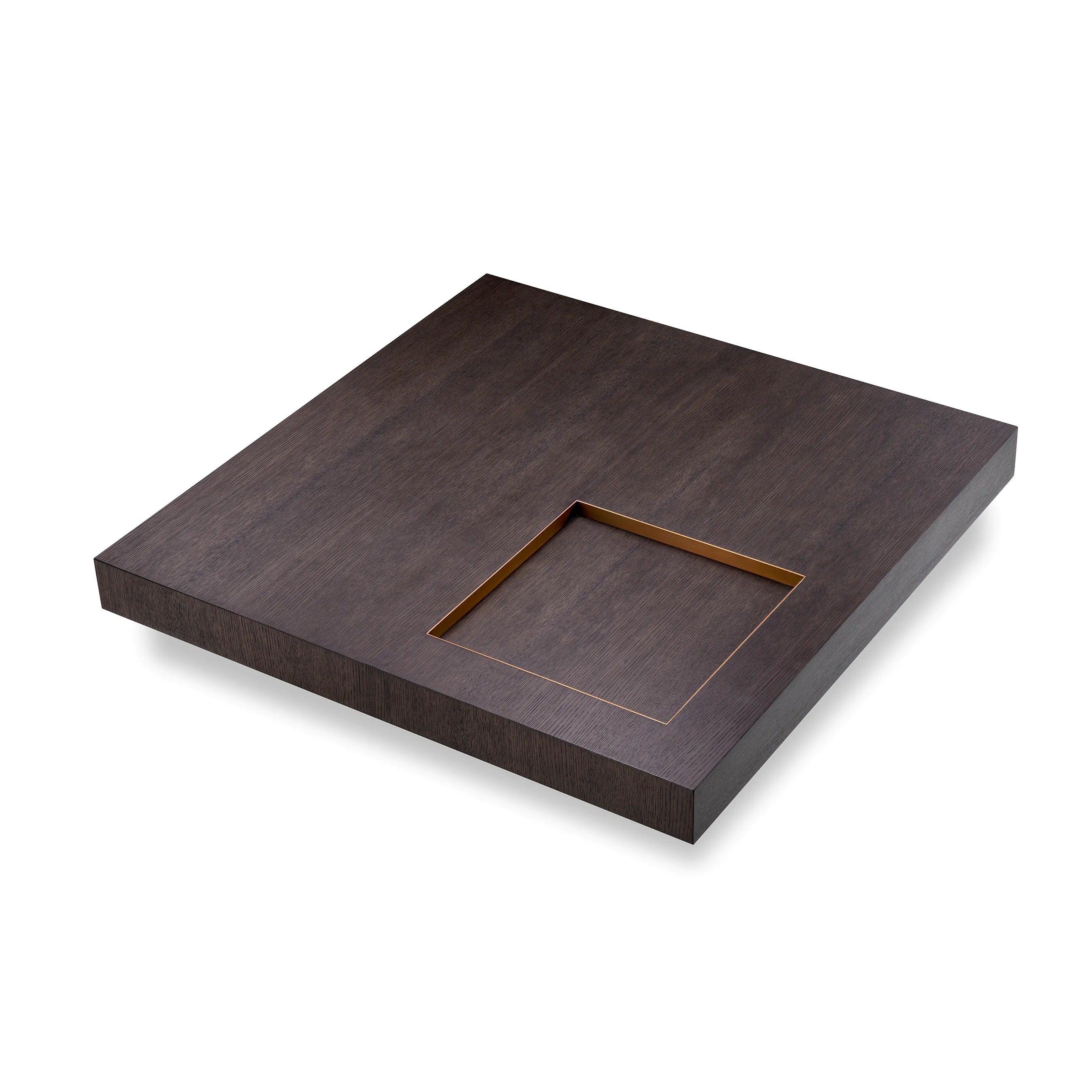 Stolik kawowy kwadratowy OTUS dąb mokka Eichholtz Eye on Design