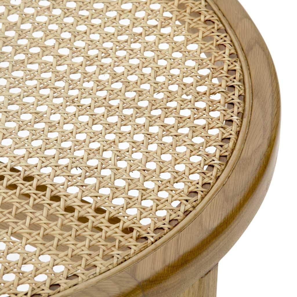 Stolik kawowy LE ROI dębowy z rattanem NORR11 Eye on Design