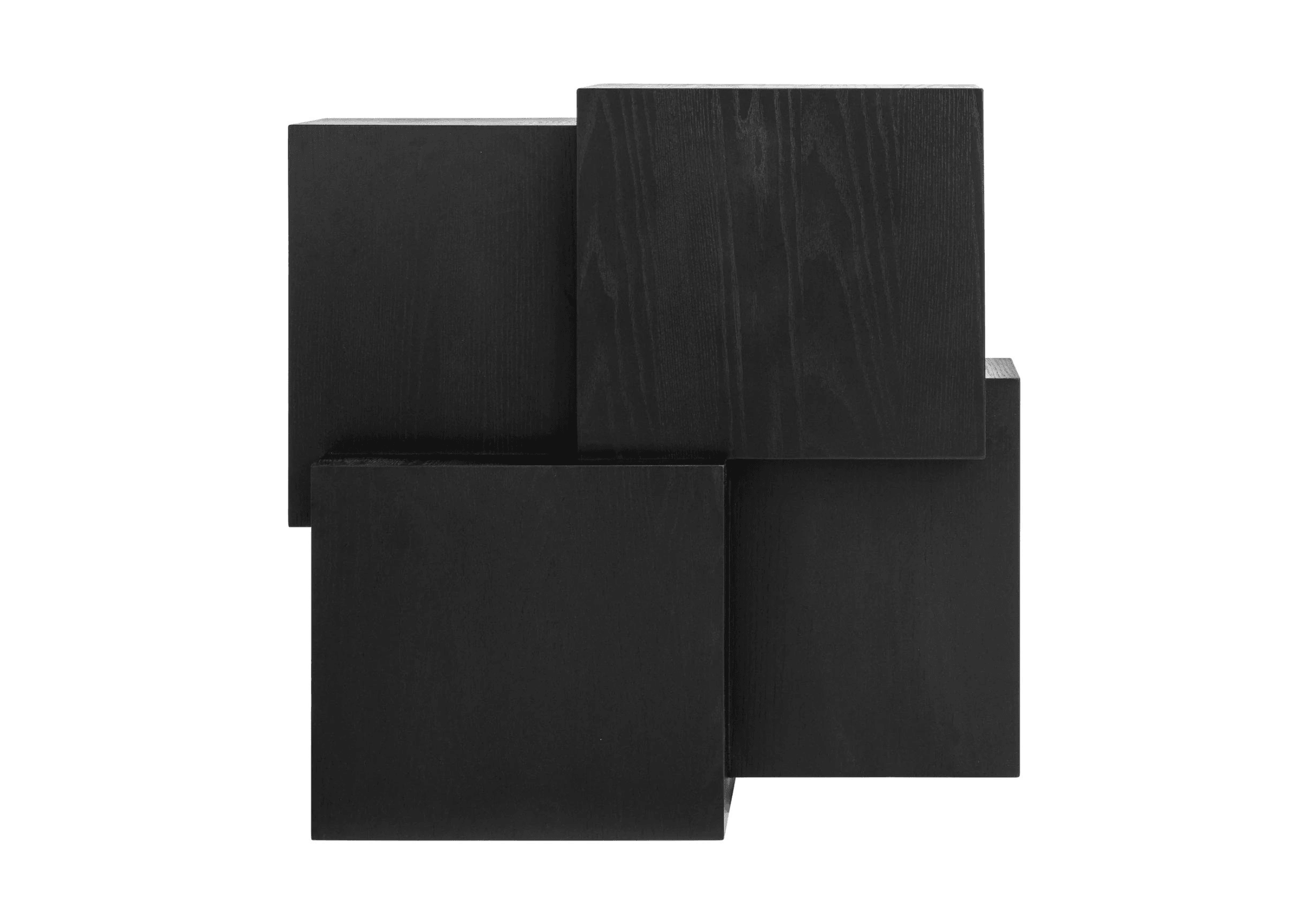 Stolik kawowy LENNOX czarny fornir dębowy Richmond Interiors Eye on Design