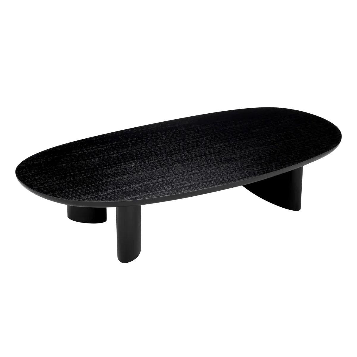 Stolik kawowy LINDNER czarny fornir Eichholtz Eye on Design